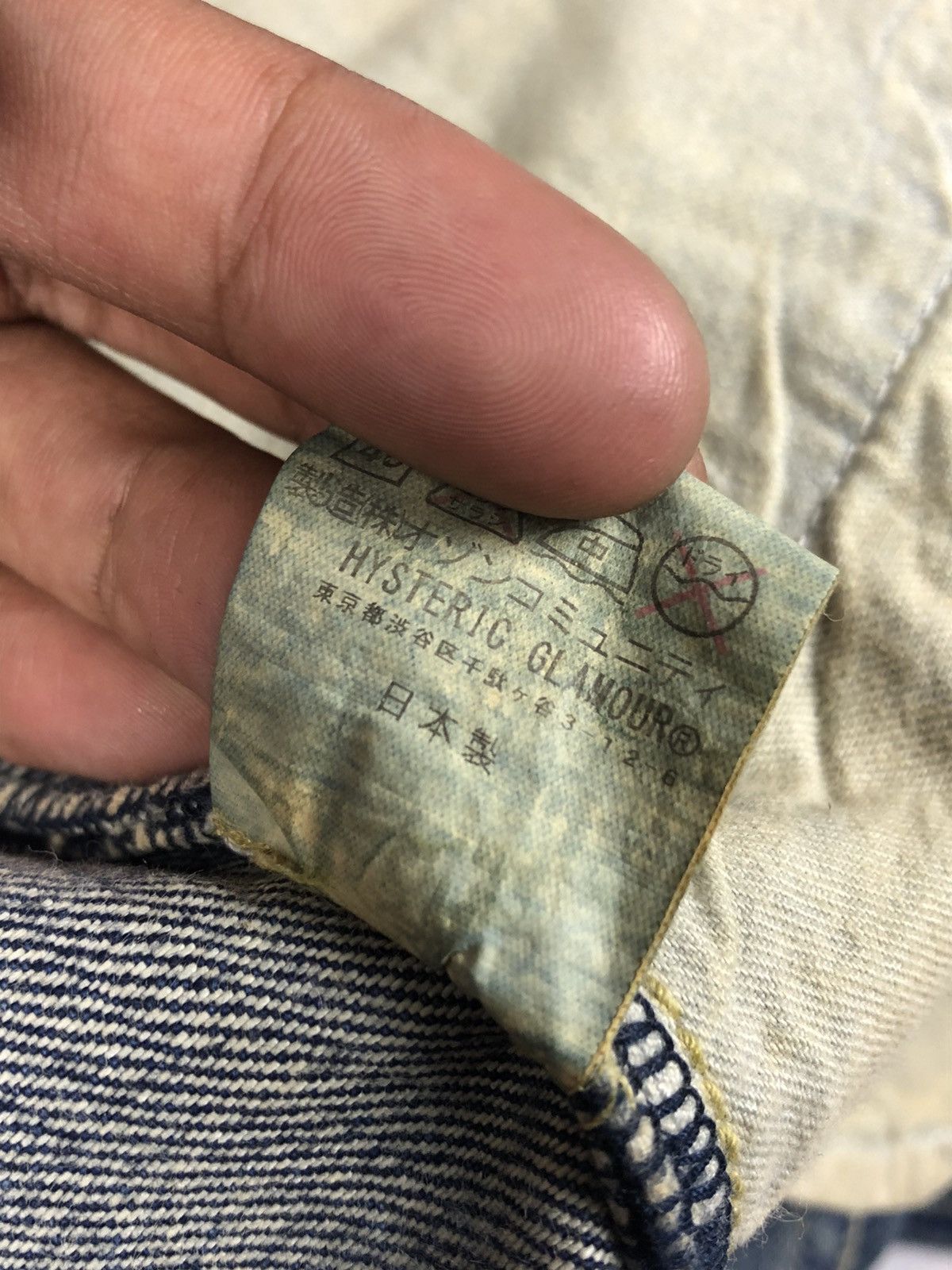 Hysteric Glamour Vintage 90s Hysteric Glamour Selvedge Denim Size US 30 / EU 46 - 15 Thumbnail