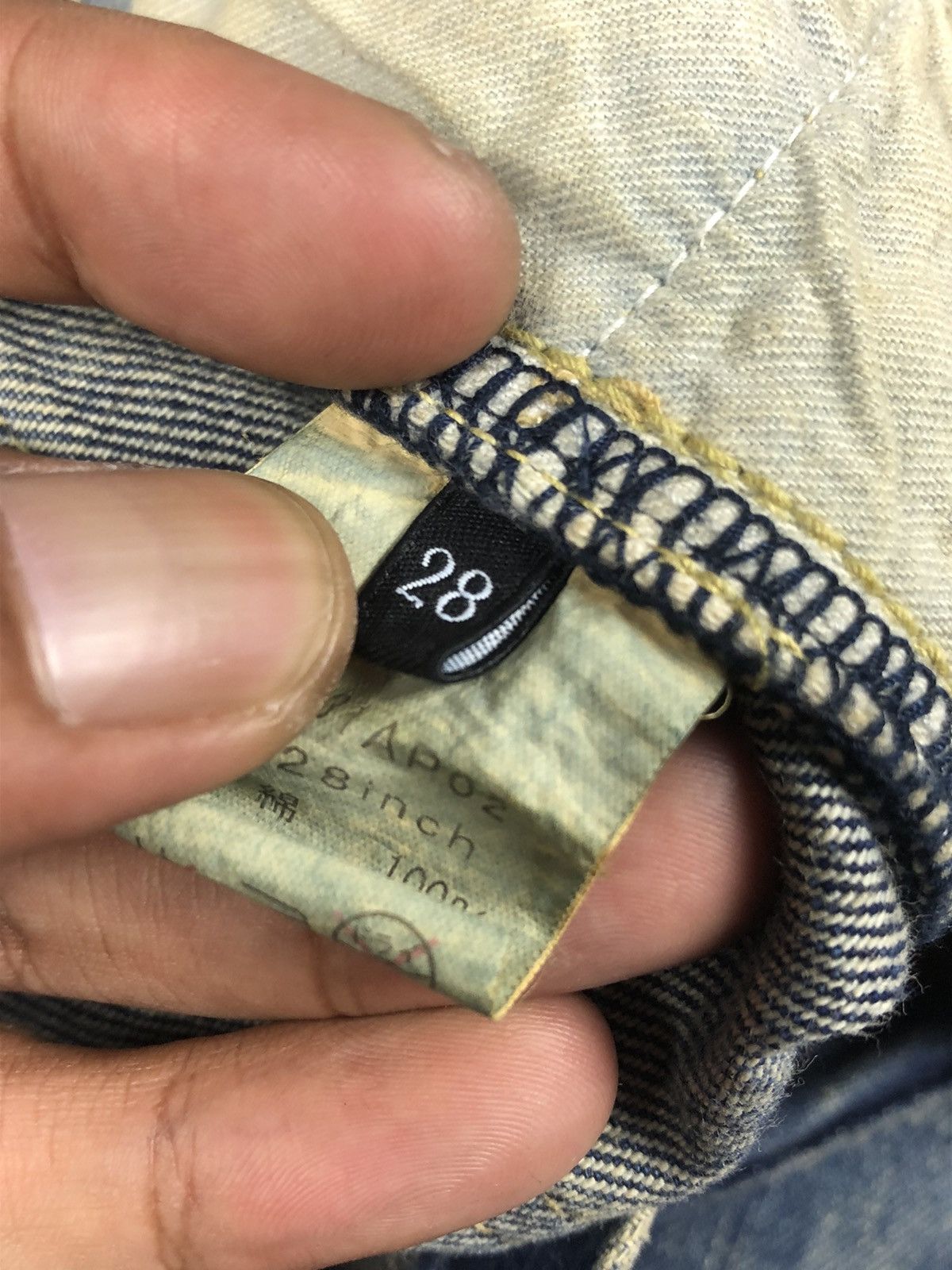 Hysteric Glamour Vintage 90s Hysteric Glamour Selvedge Denim Size US 30 / EU 46 - 14 Thumbnail