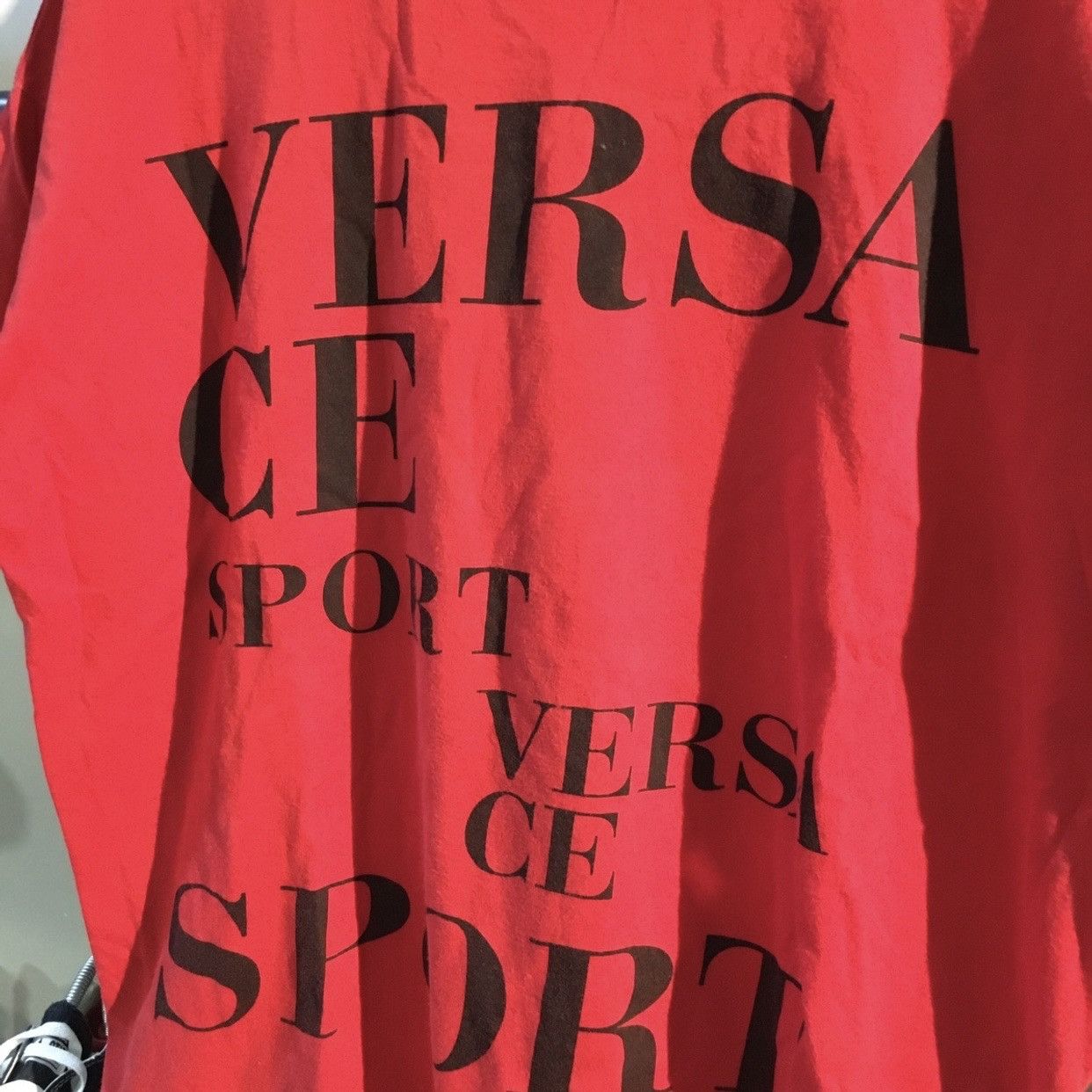 Versace × Vintage VINTAGE‼️Versace Sport Spellout Made In Italy T-Shirt Size US M / EU 48-50 / 2 - 3 Thumbnail