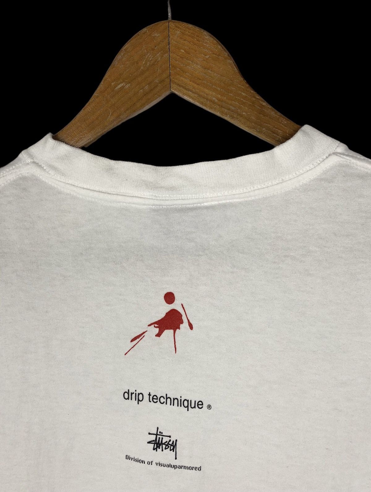 Stussy RARE 🔥Vintage Stussy x WTAPS Drip Technique Size US L / EU 52-54 / 3 - 6 Thumbnail