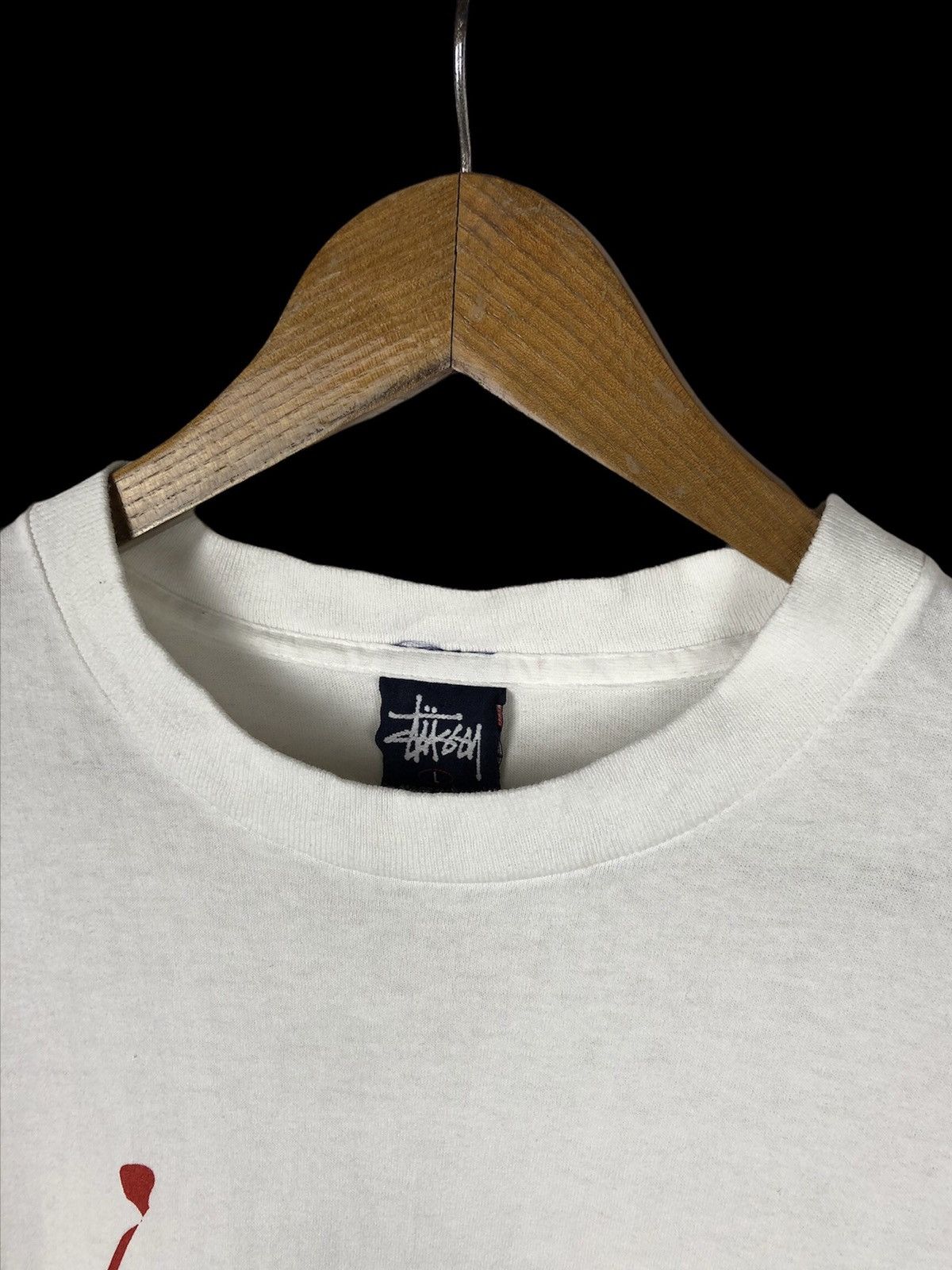Stussy RARE 🔥Vintage Stussy x WTAPS Drip Technique Size US L / EU 52-54 / 3 - 5 Thumbnail