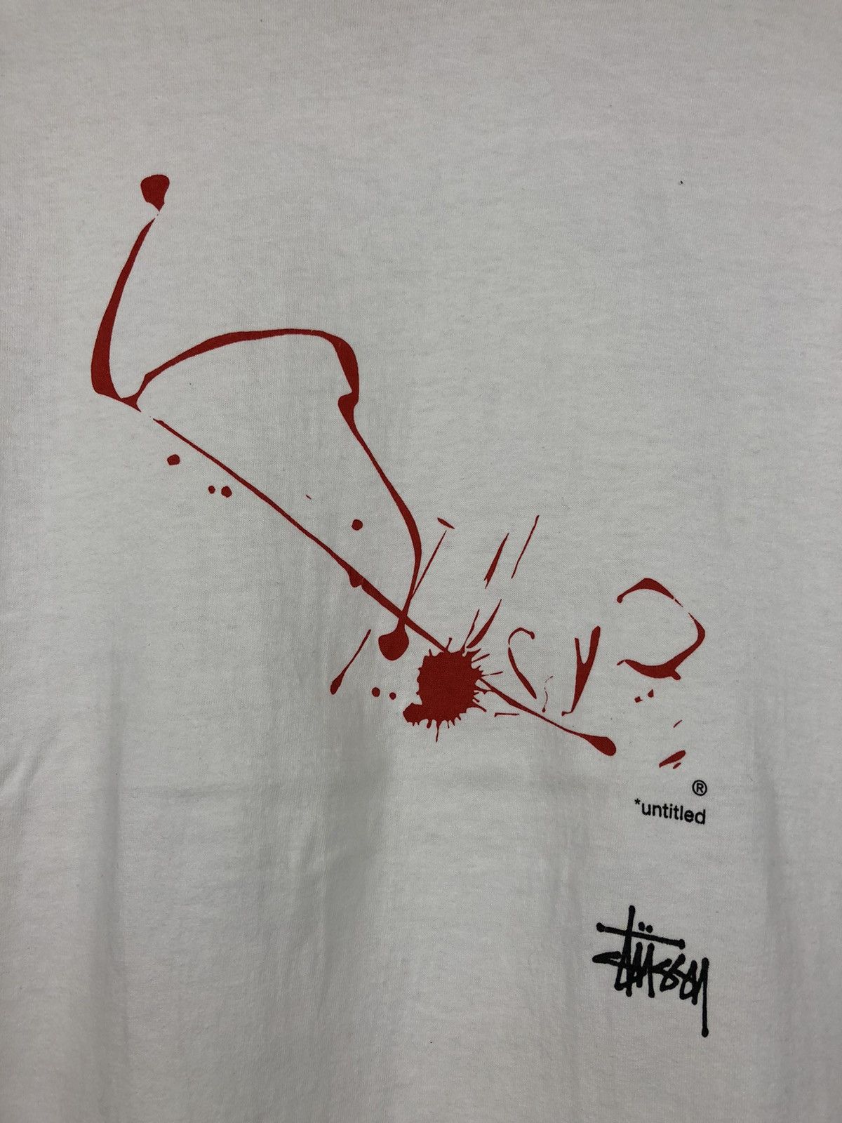 Stussy RARE 🔥Vintage Stussy x WTAPS Drip Technique Size US L / EU 52-54 / 3 - 7 Thumbnail