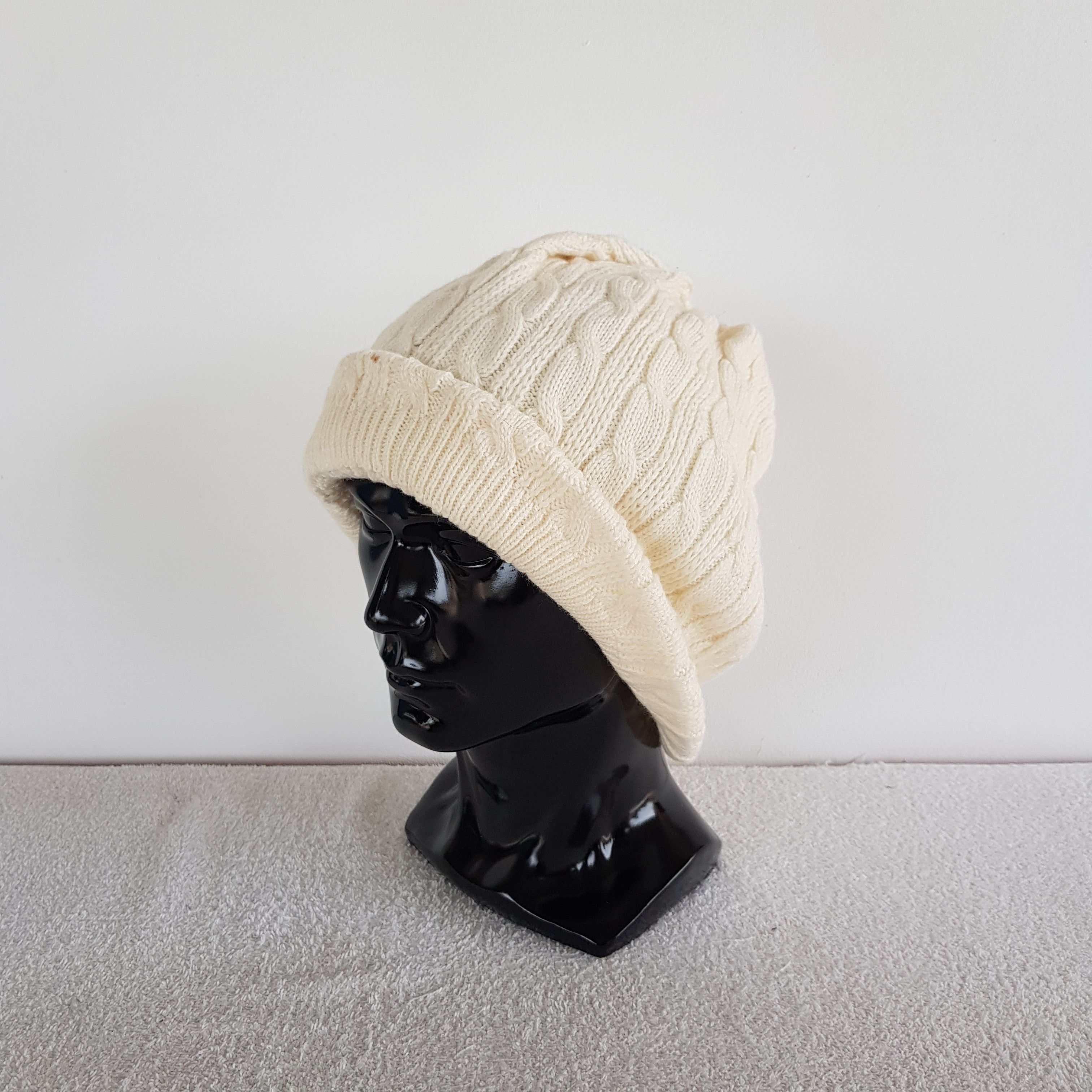Lacoste × Vintage Vintage Lacoste Beanie Snow Cap Lacoste Hats - AC10678. Size ONE SIZE - 2 Thumbnail