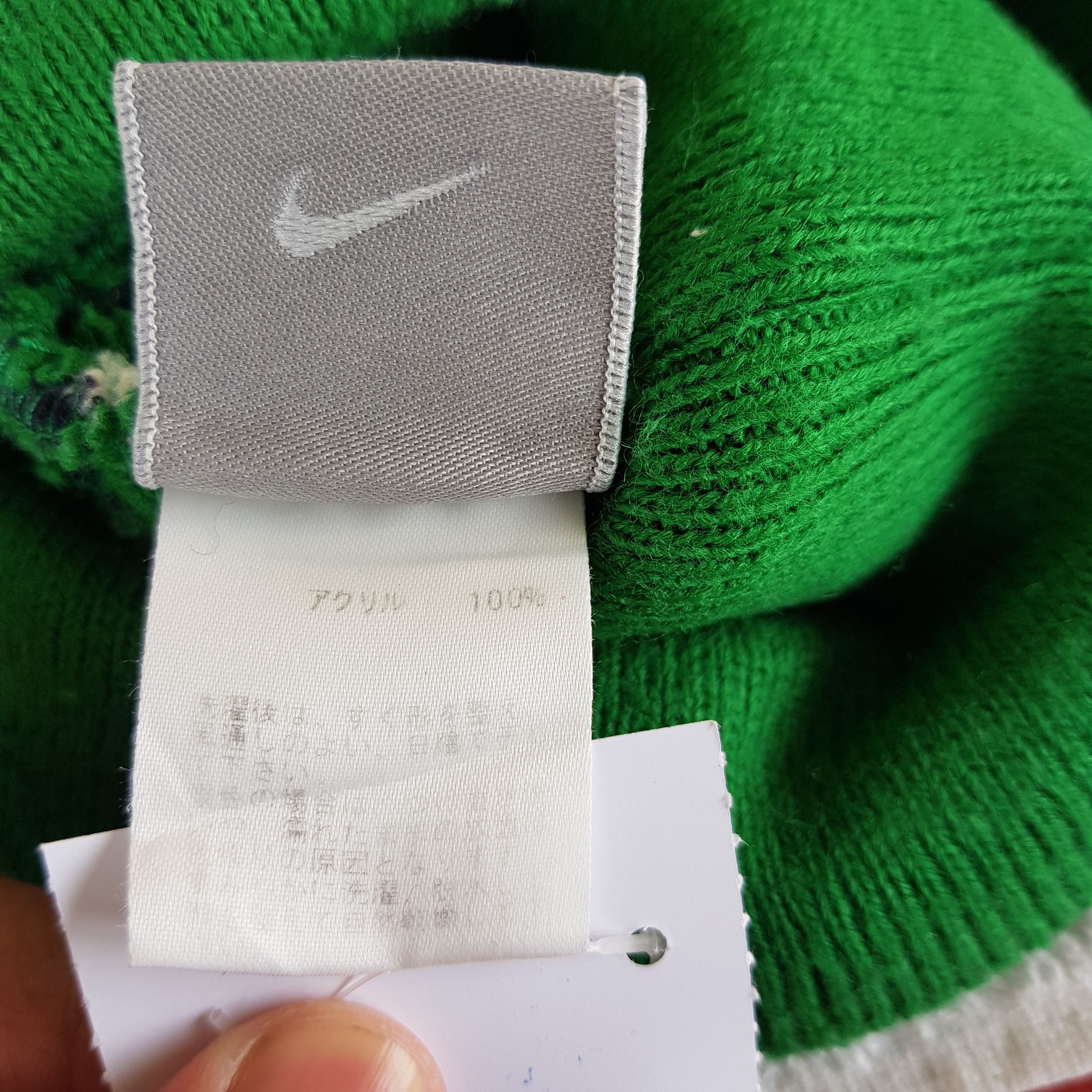 Vintage Vintage Nike Beanie Stripe Snow Cap Nike ACG Hats Size ONE SIZE - 7 Thumbnail