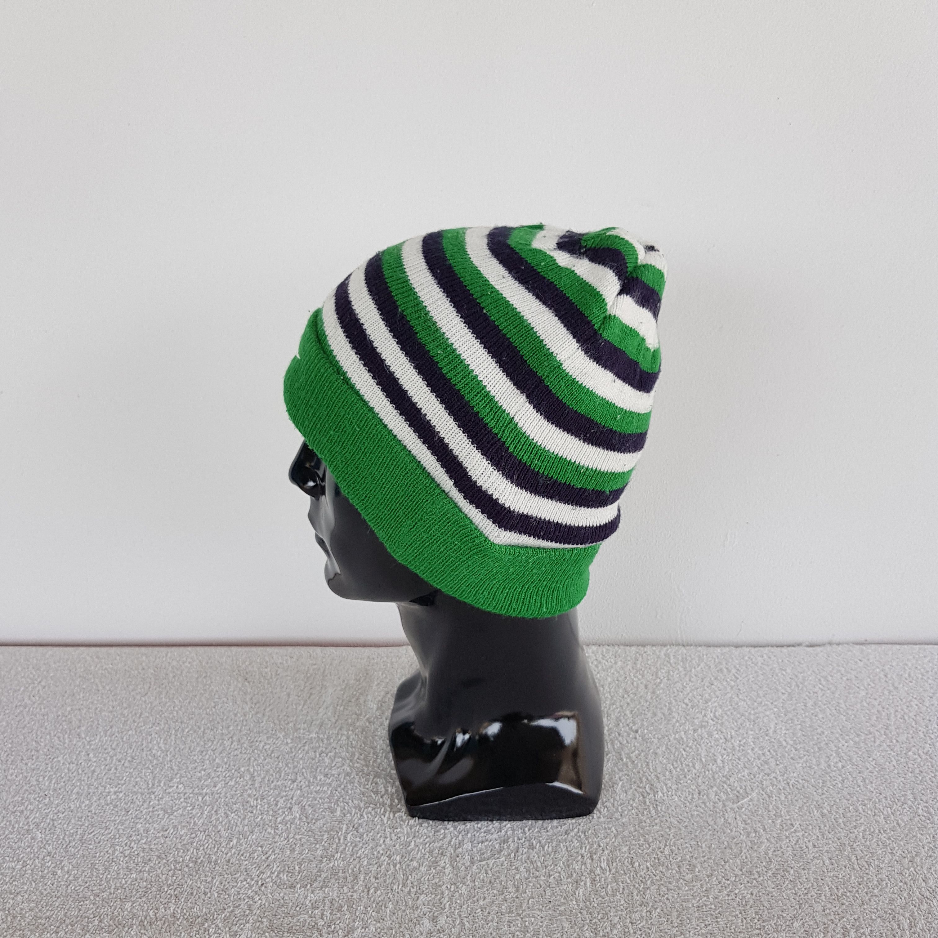 Vintage Vintage Nike Beanie Stripe Snow Cap Nike ACG Hats Size ONE SIZE - 4 Thumbnail