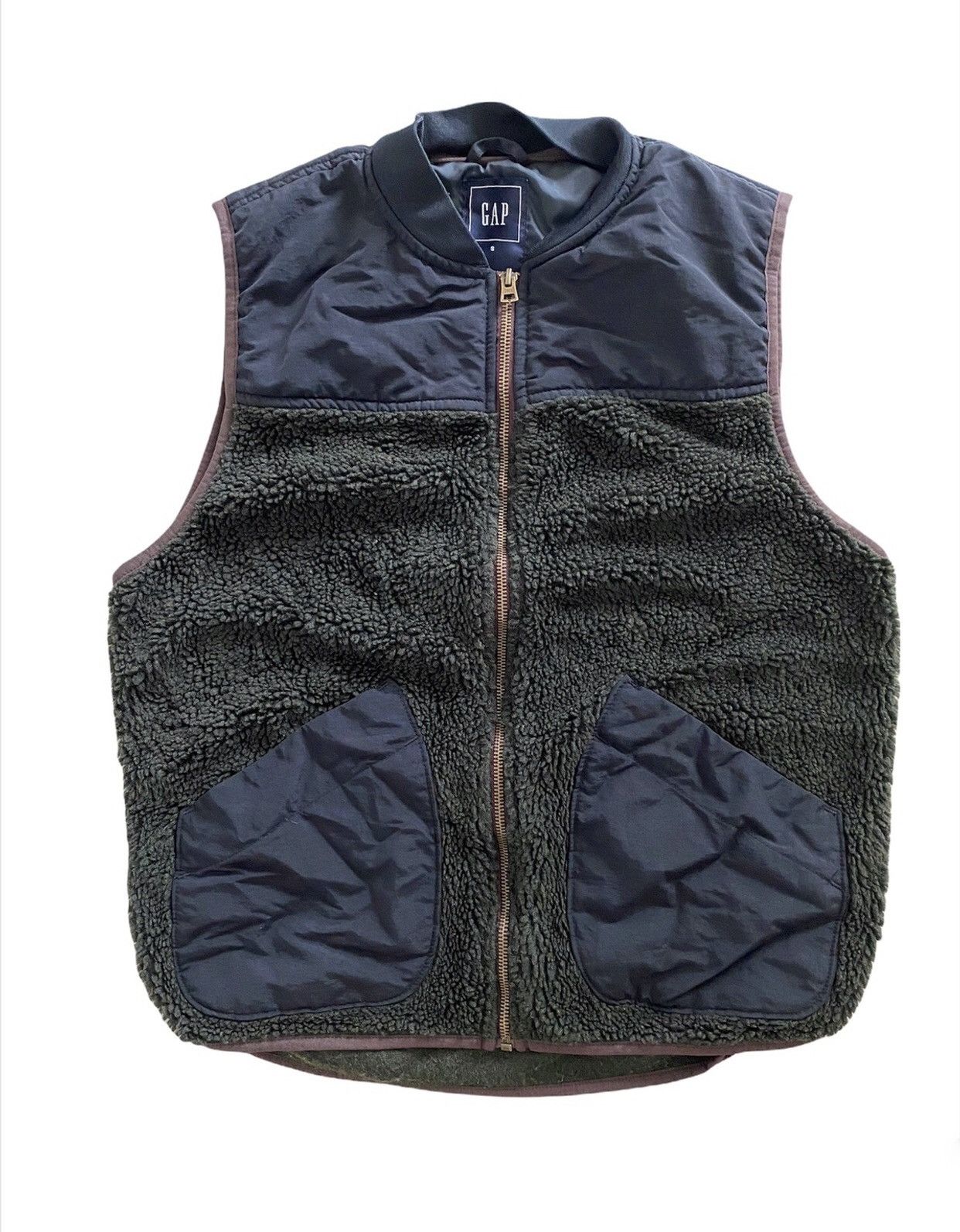 💥best offer💥Vintage GAP vest Design Flecce pocket style