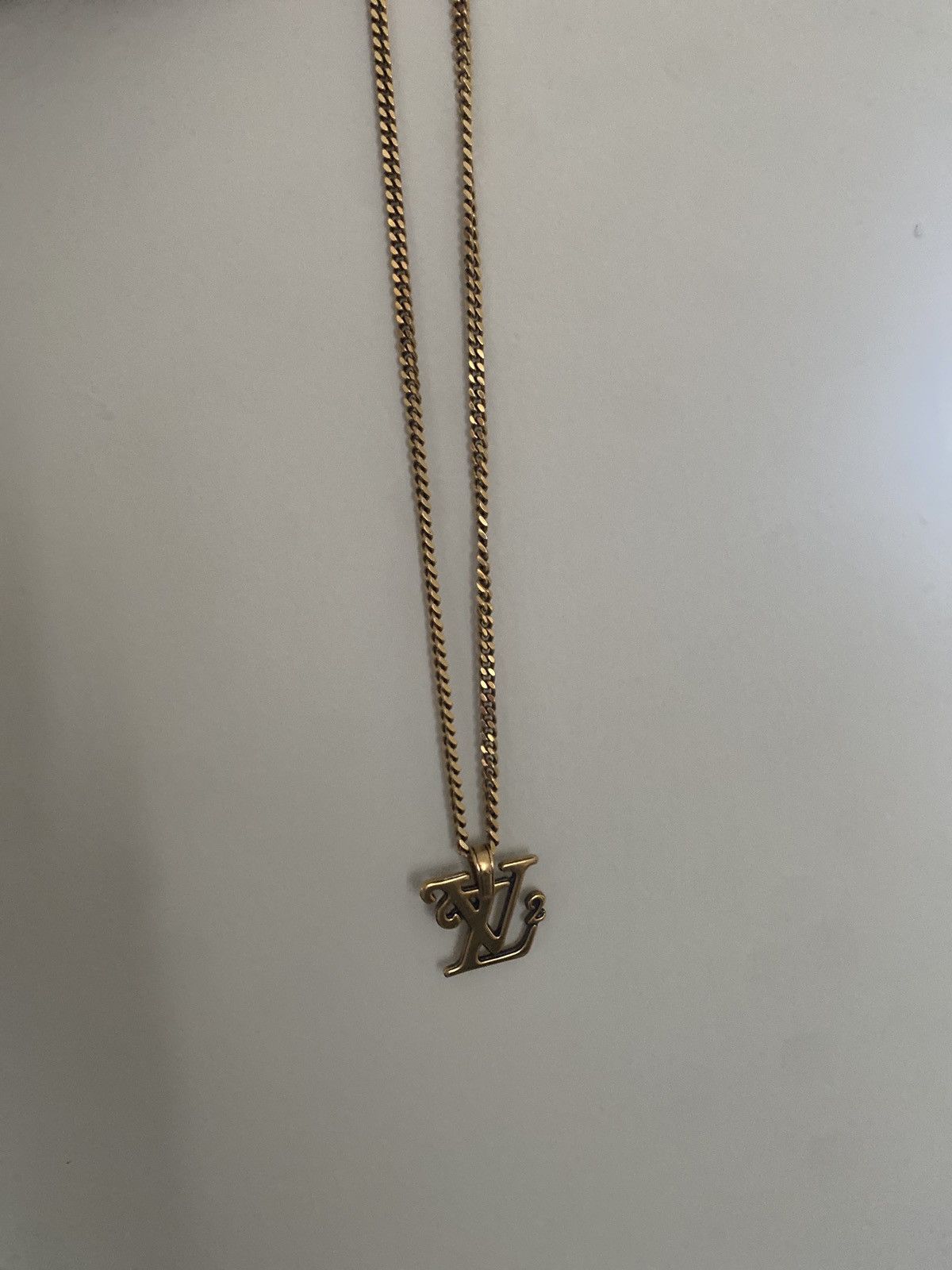 Louis Vuitton Nigo X Virgil Lv2 Gold Chain