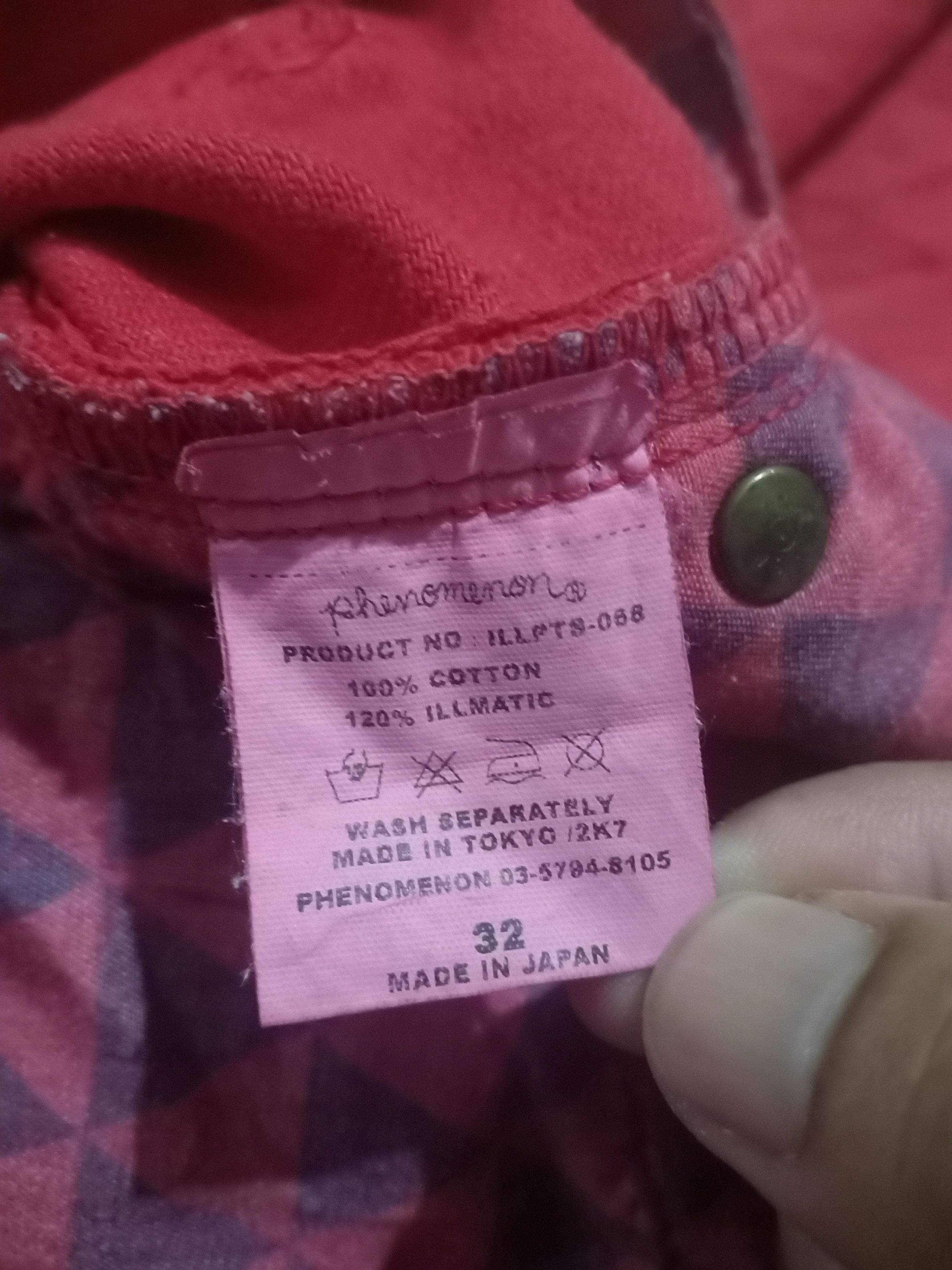 Japanese Brand × PHENOMENON Vtg Phenomenon Red Colour Short Pants Size US 32 / EU 48 - 10 Thumbnail