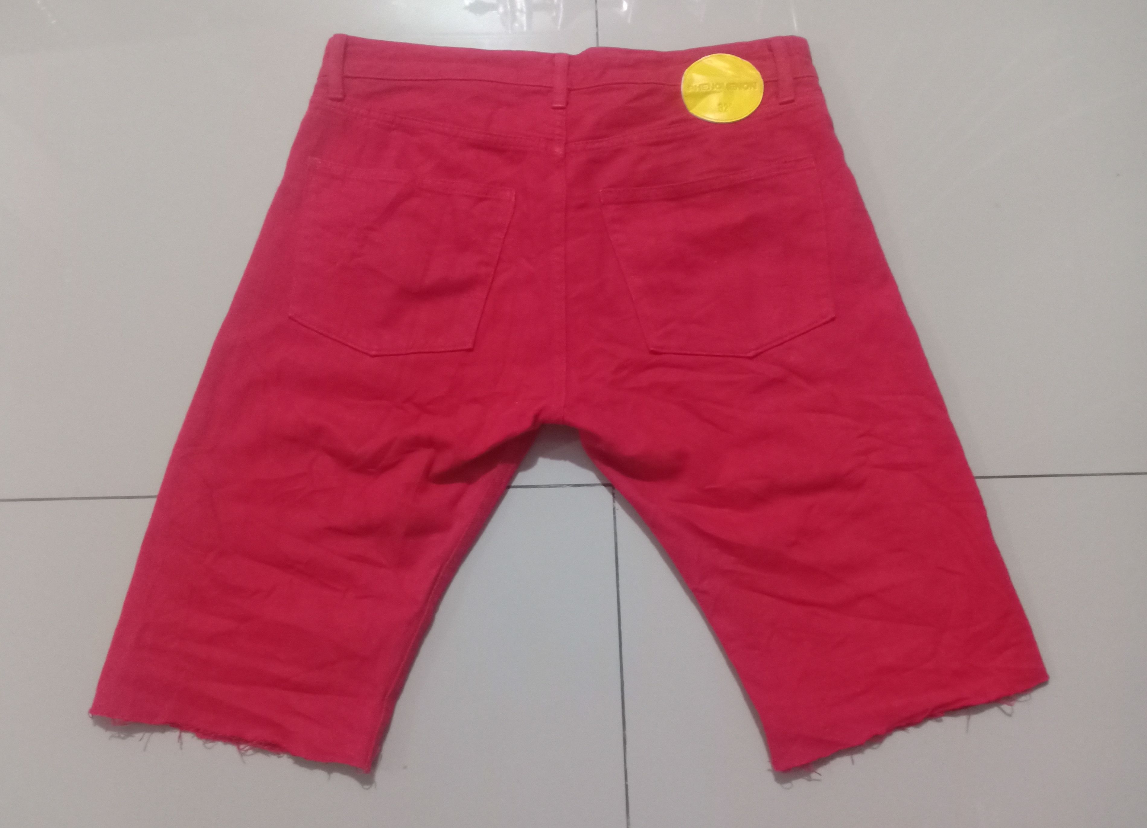 Japanese Brand × PHENOMENON Vtg Phenomenon Red Colour Short Pants Size US 32 / EU 48 - 13 Thumbnail
