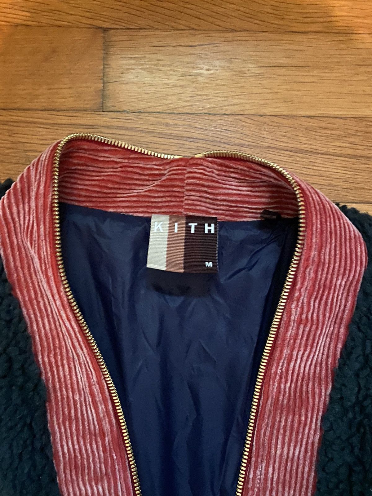 Kith Kith Sherpa Kimono Jacket Forest Green Size US M / EU 48-50 / 2 - 3 Thumbnail