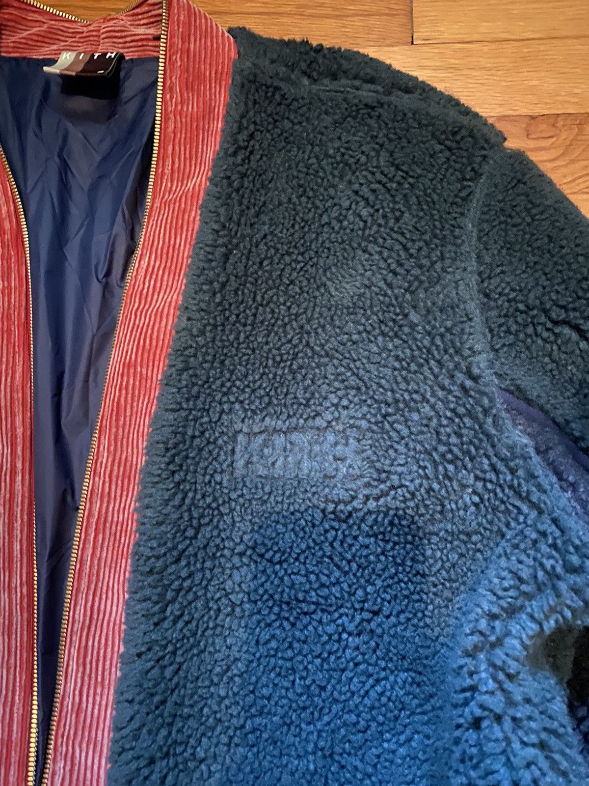 Kith Kith Sherpa Kimono Jacket Forest Green Size US M / EU 48-50 / 2 - 2 Thumbnail