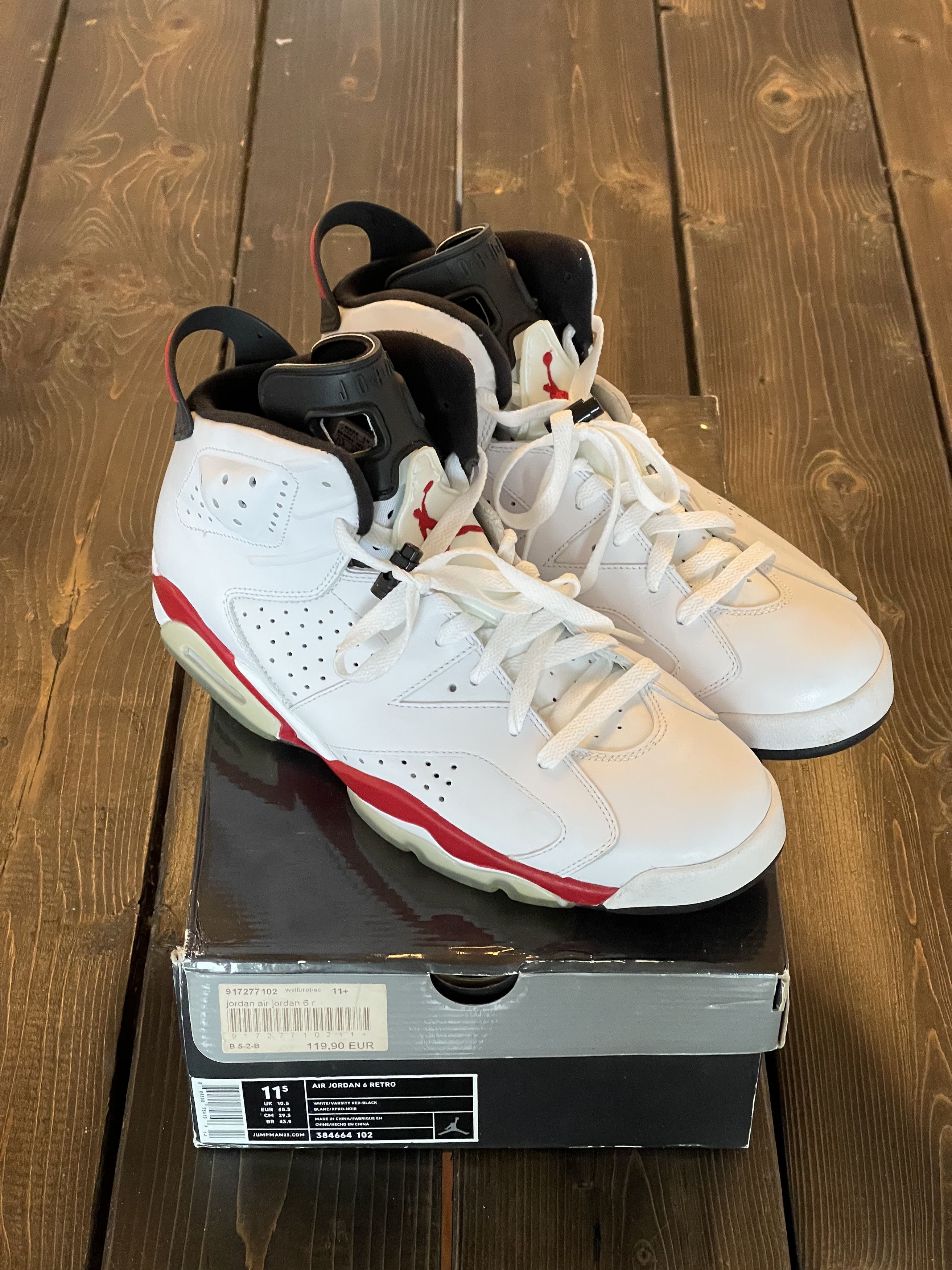 Jordan 6 Retro Bulls (2010) - toestory.in