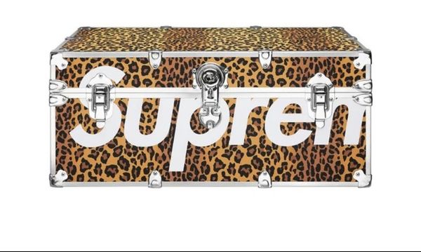 Supreme Rhino Trunk Red & Leopard for Sale in Los Angeles, CA - OfferUp