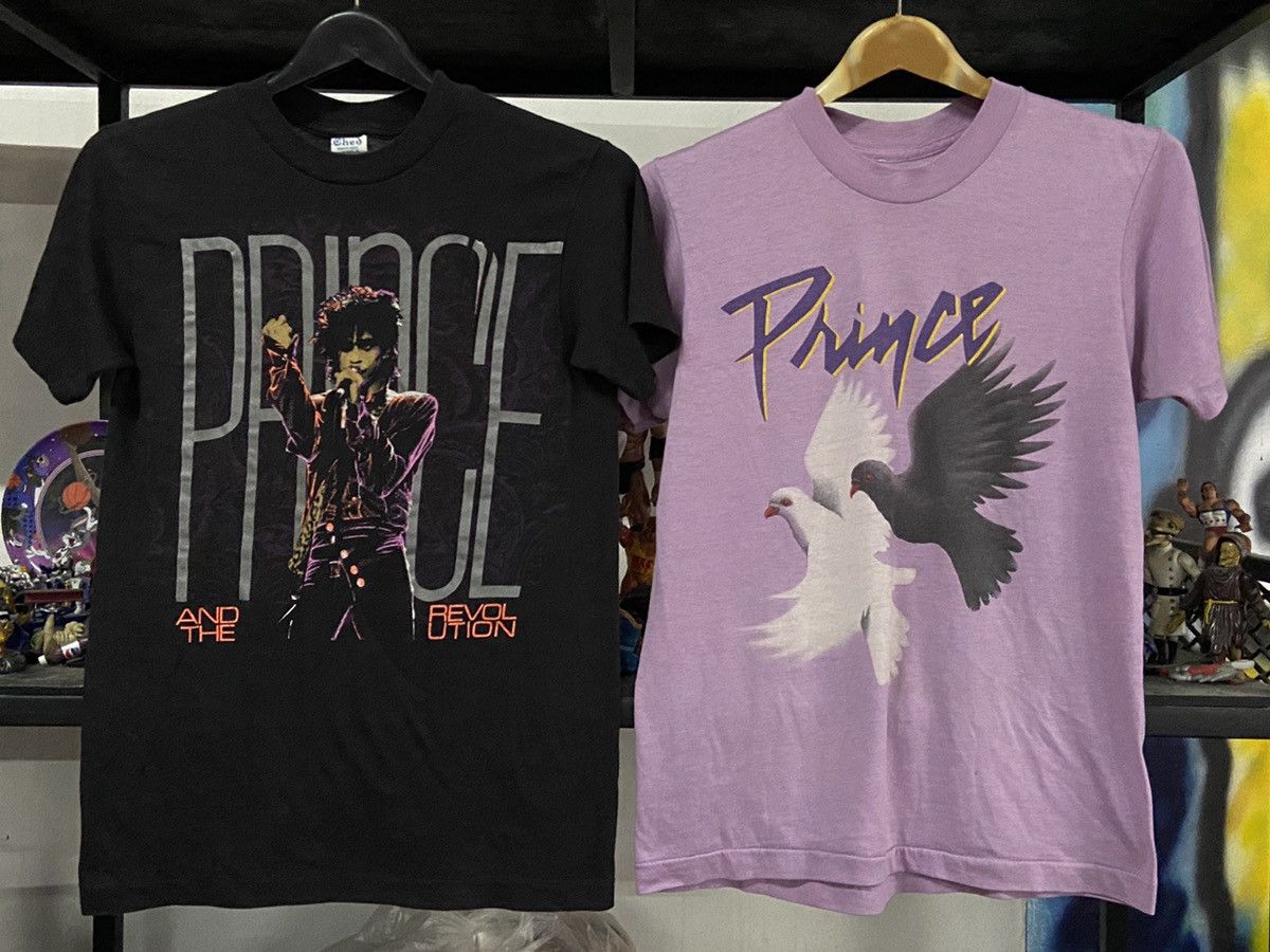 Band Tees × Prince × Vintage Vintage 80s Prince and the Revolution 1984s T-shirt Size US L / EU 52-54 / 3 - 7 Thumbnail