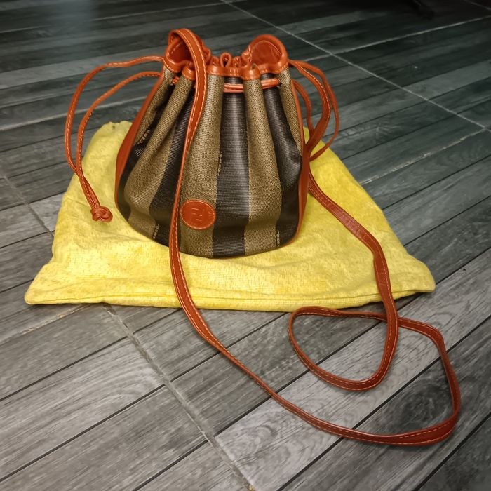 Vintage fendi bucket bag hot sale