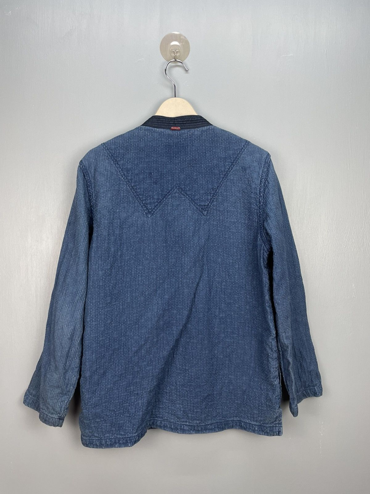 Japanese Brand Itten. Indigo button up kimono style Size US M / EU 48-50 / 2 - 2 Thumbnail
