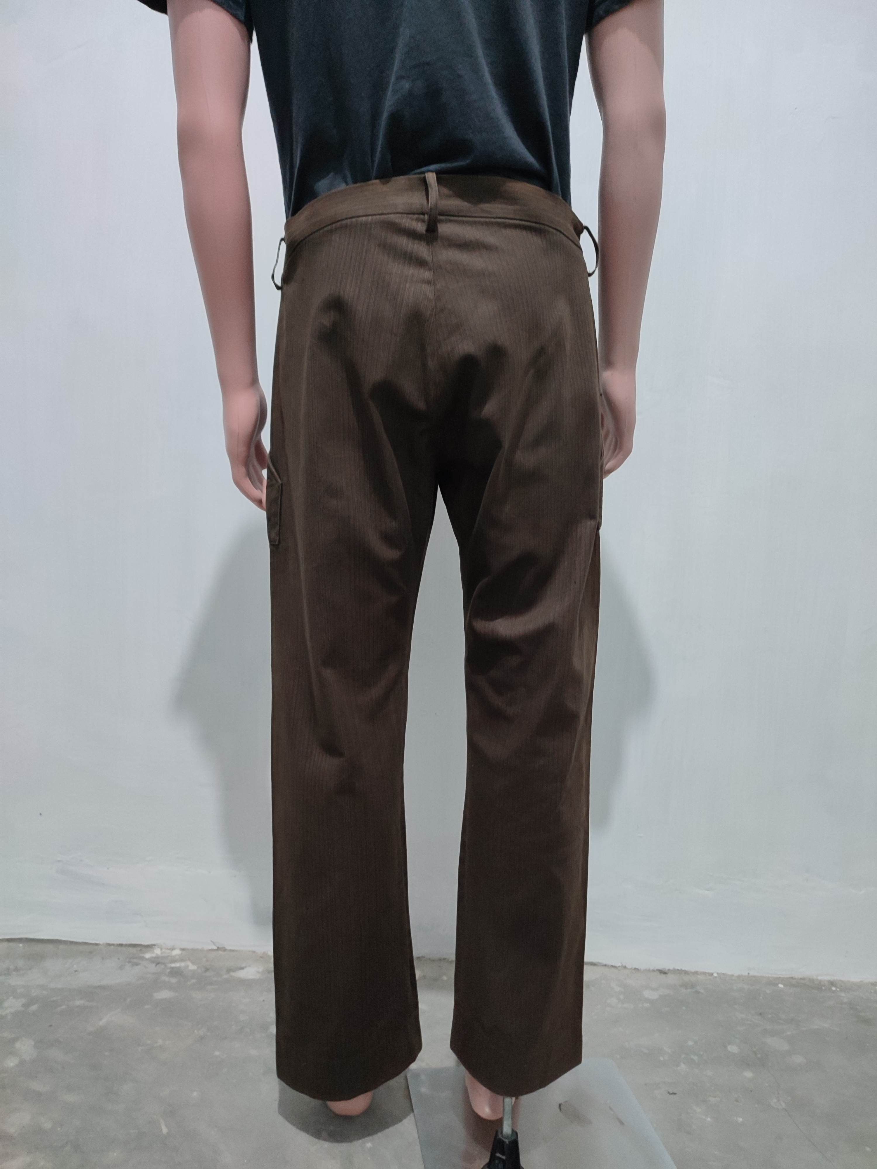 Yohji Yamamoto Ys Yohji Yamamoto Pinstripe Pants Size US 34 / EU 50 - 6 Thumbnail