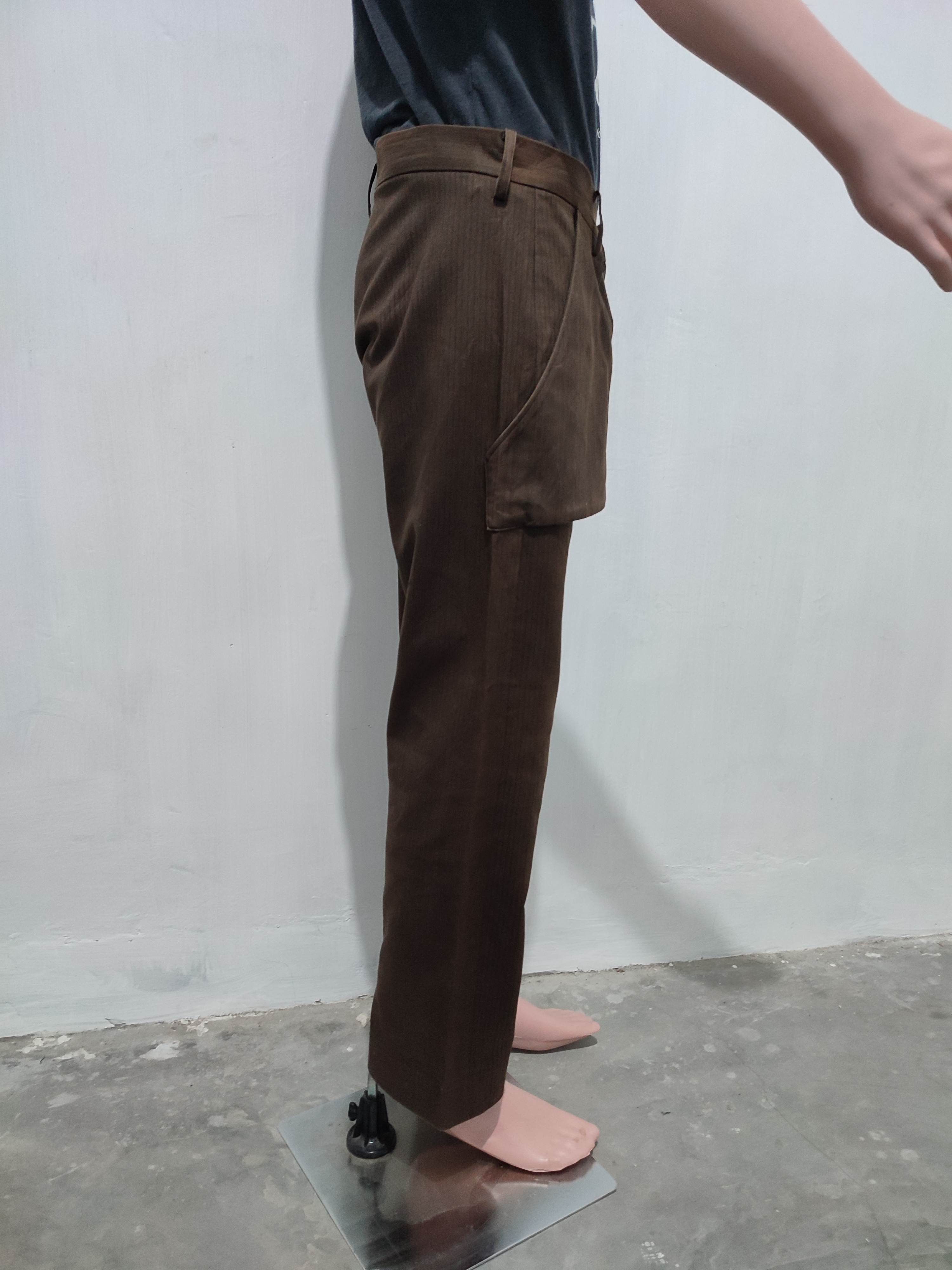 Yohji Yamamoto Ys Yohji Yamamoto Pinstripe Pants Size US 34 / EU 50 - 5 Thumbnail