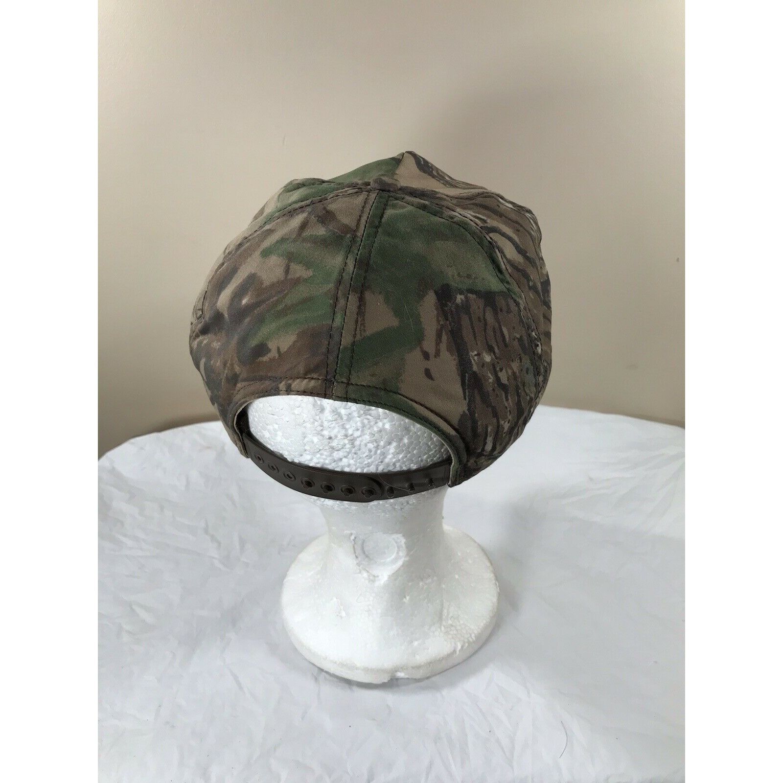 Chapeau de camionneur en maille pour homme, Tête de buffle kaki/marron, Taille unique