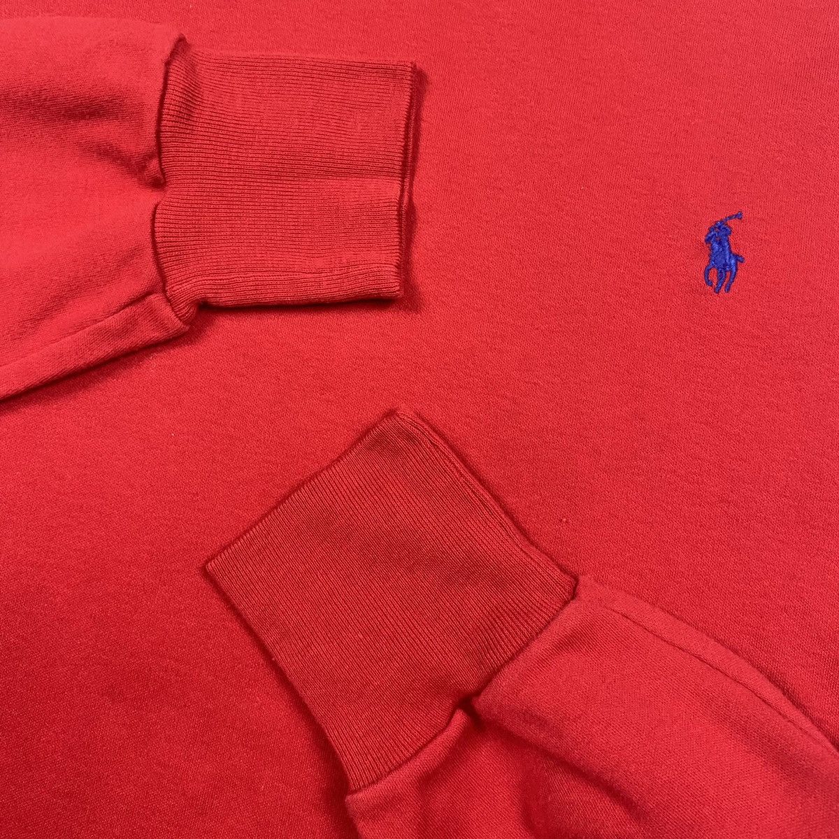 Polo Ralph Lauren Vintage Polo Ralph Lauren Turtle Neck Red 90s Size L Size US L / EU 52-54 / 3 - 4 Thumbnail