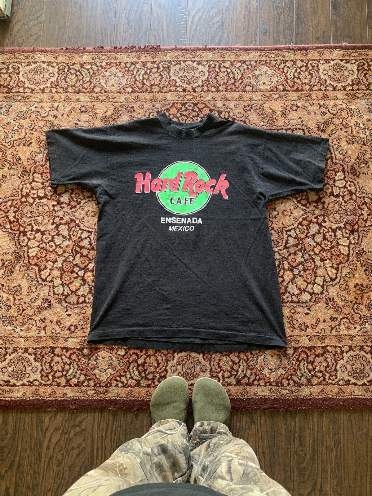 90s Boxy Hard Rock Cafe tee ( Ensenada )