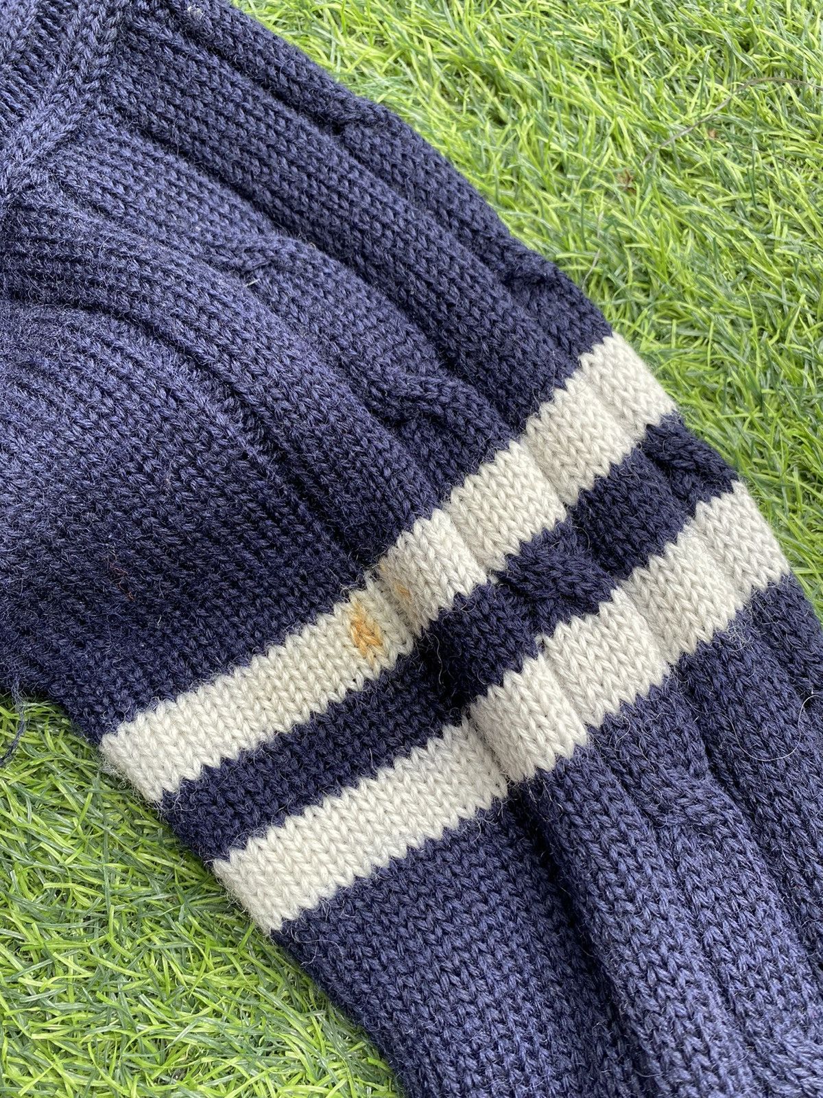 Polo Ralph Lauren 90s POLO RL patch cable knit Size US M / EU 48-50 / 2 - 5 Thumbnail