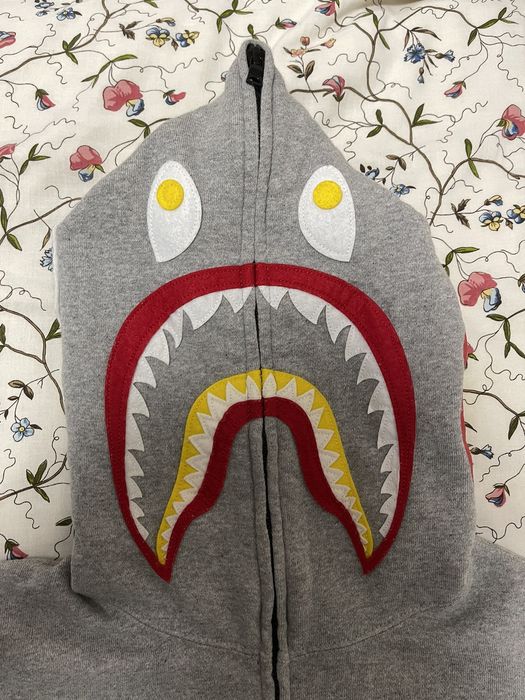 Bape Bape Frankenstein Edition Shark Full Zip Hoodie | Grailed