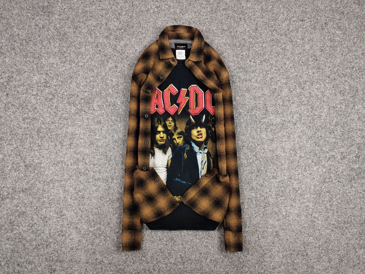 Flannel Vintage Flannel Shirt Travis Scott Style Size US S / EU 44-46 / 1 - 1 Thumbnail