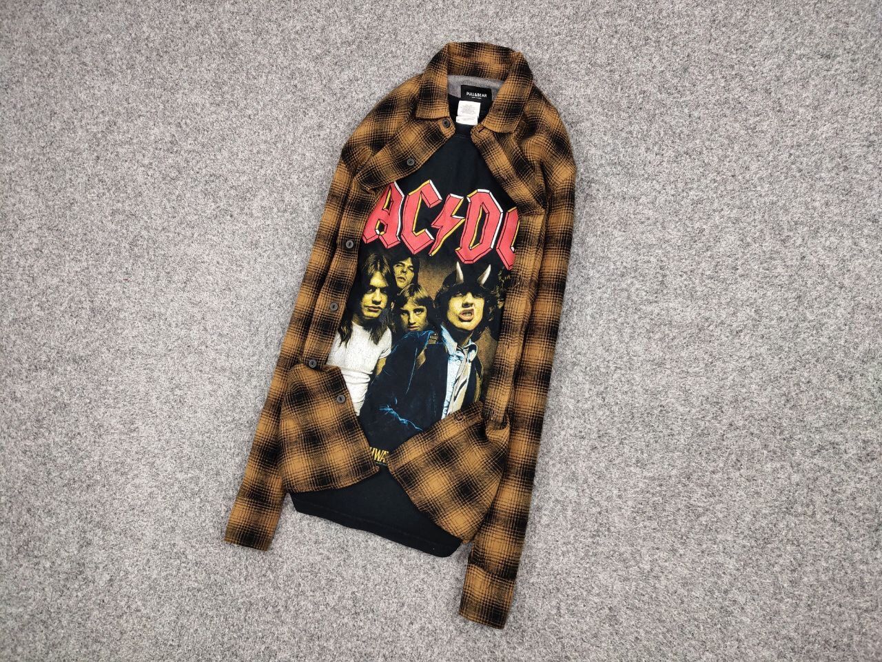 Flannel Vintage Flannel Shirt Travis Scott Style Size US S / EU 44-46 / 1 - 3 Thumbnail