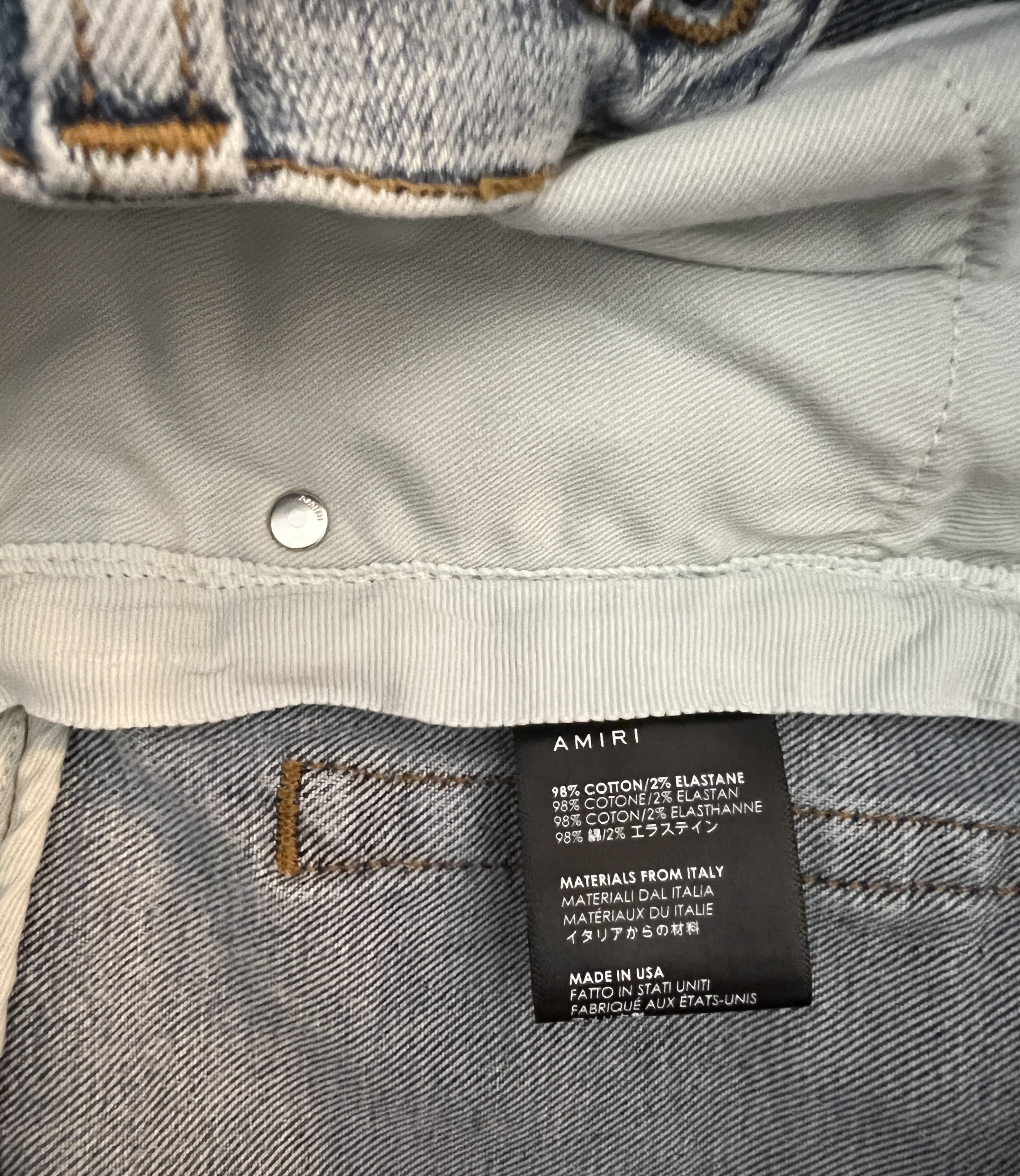 Amiri AMIRI THRASHER JEAN Size US 31 - 6 Thumbnail