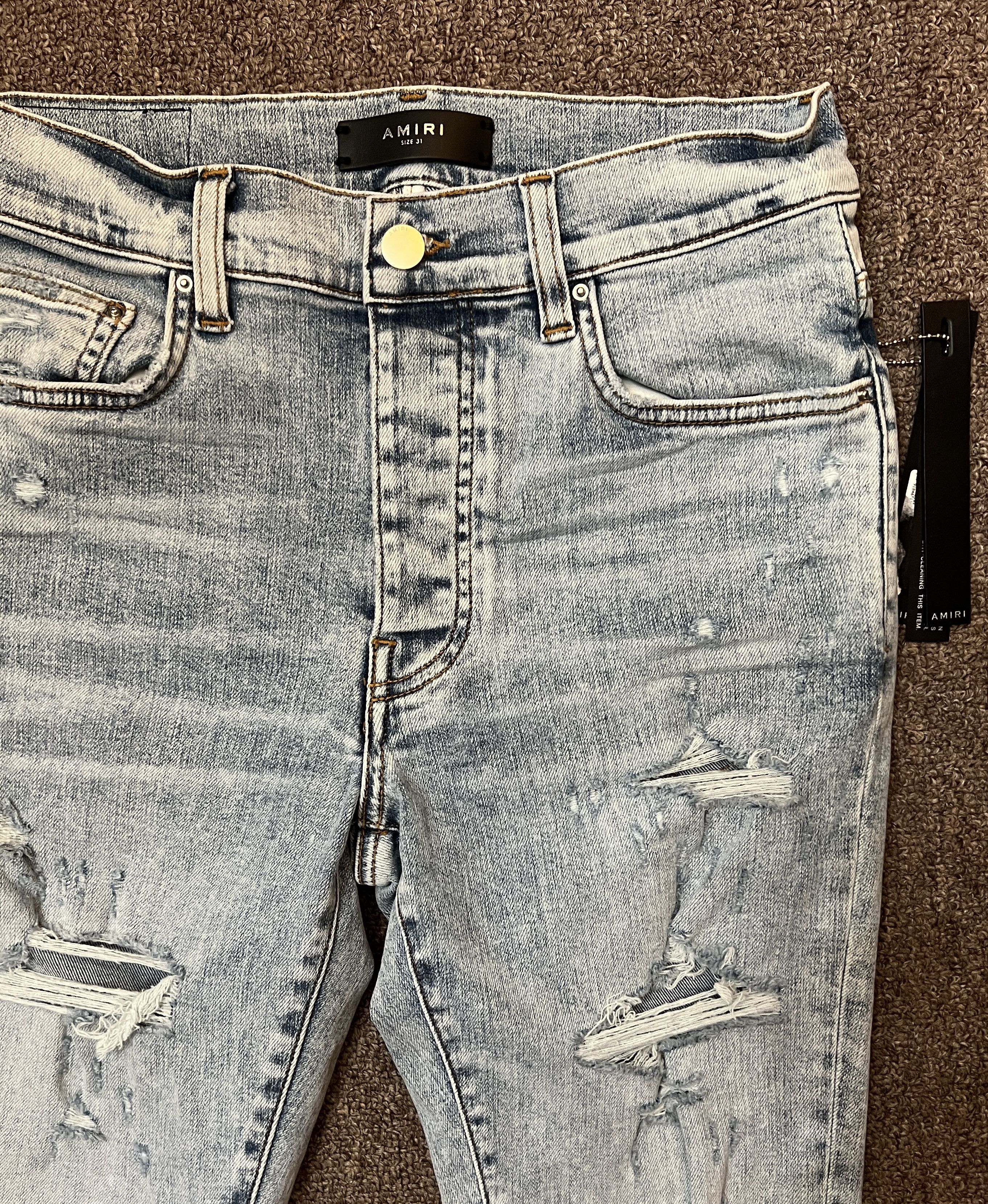 Amiri AMIRI THRASHER JEAN Size US 31 - 3 Thumbnail