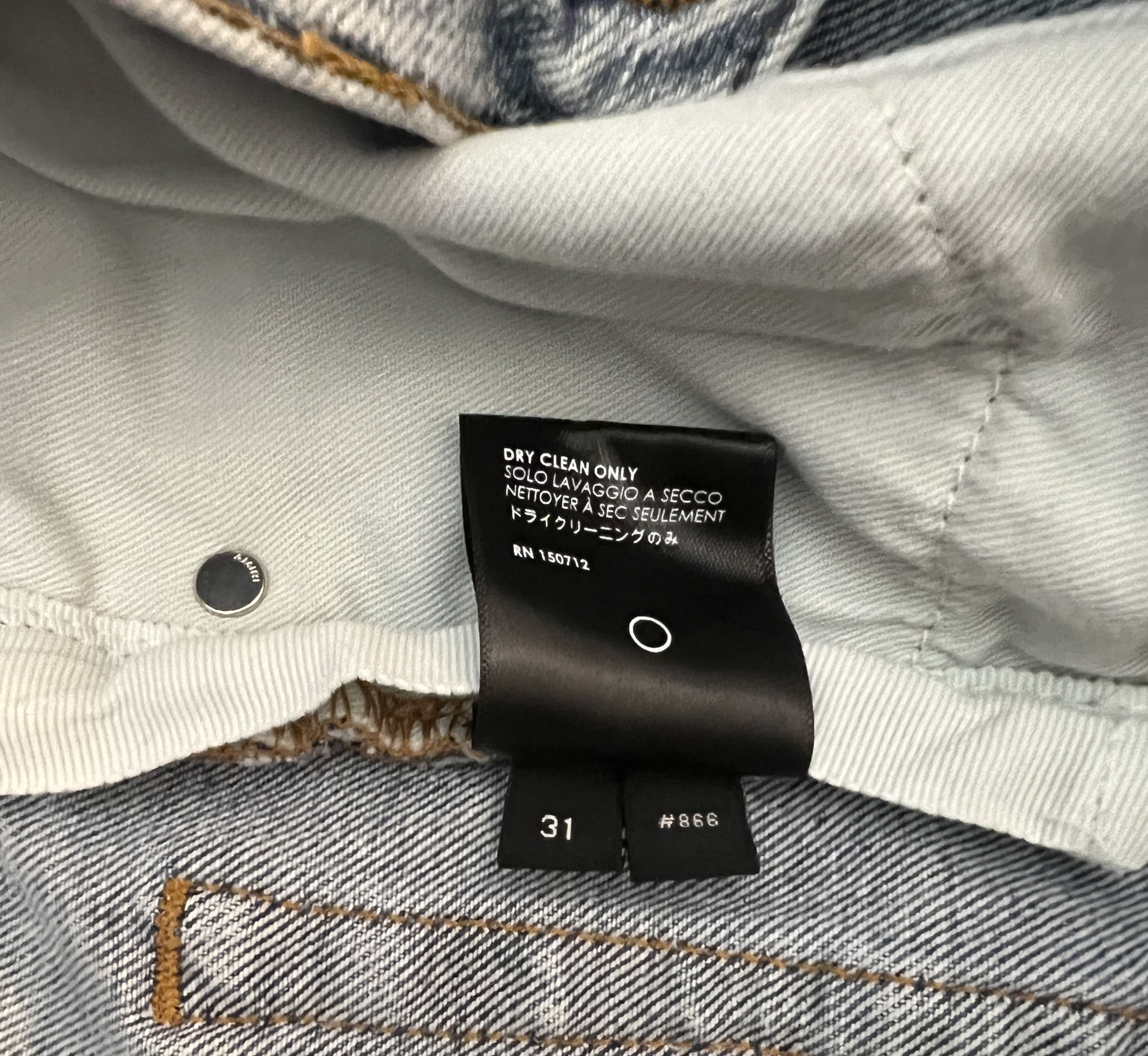 Amiri AMIRI THRASHER JEAN Size US 31 - 7 Thumbnail