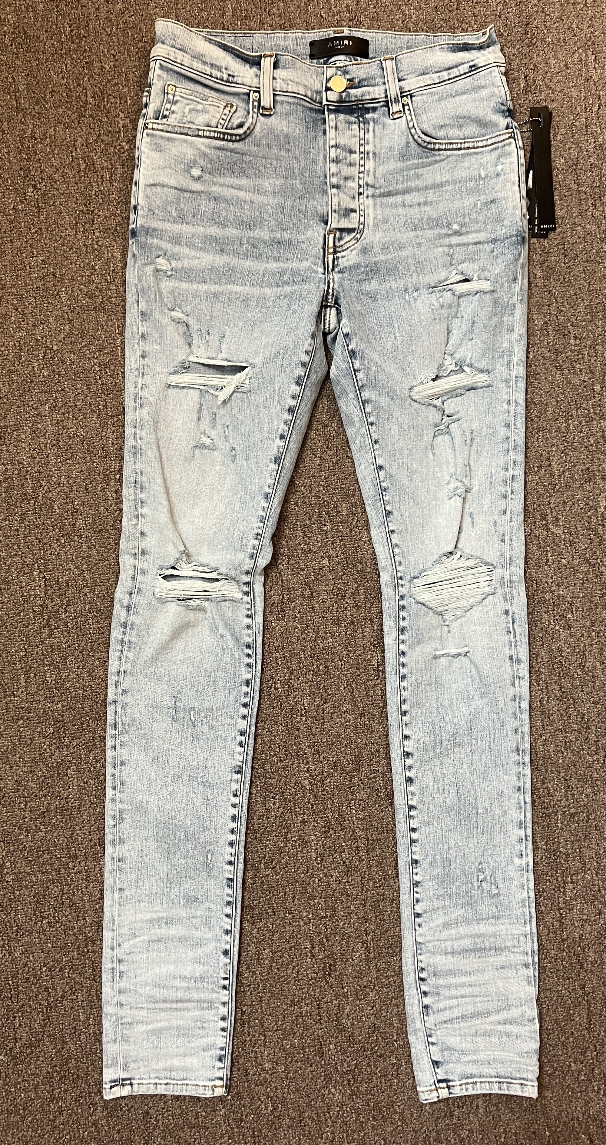 Amiri AMIRI THRASHER JEAN Size US 31 - 1 Thumbnail