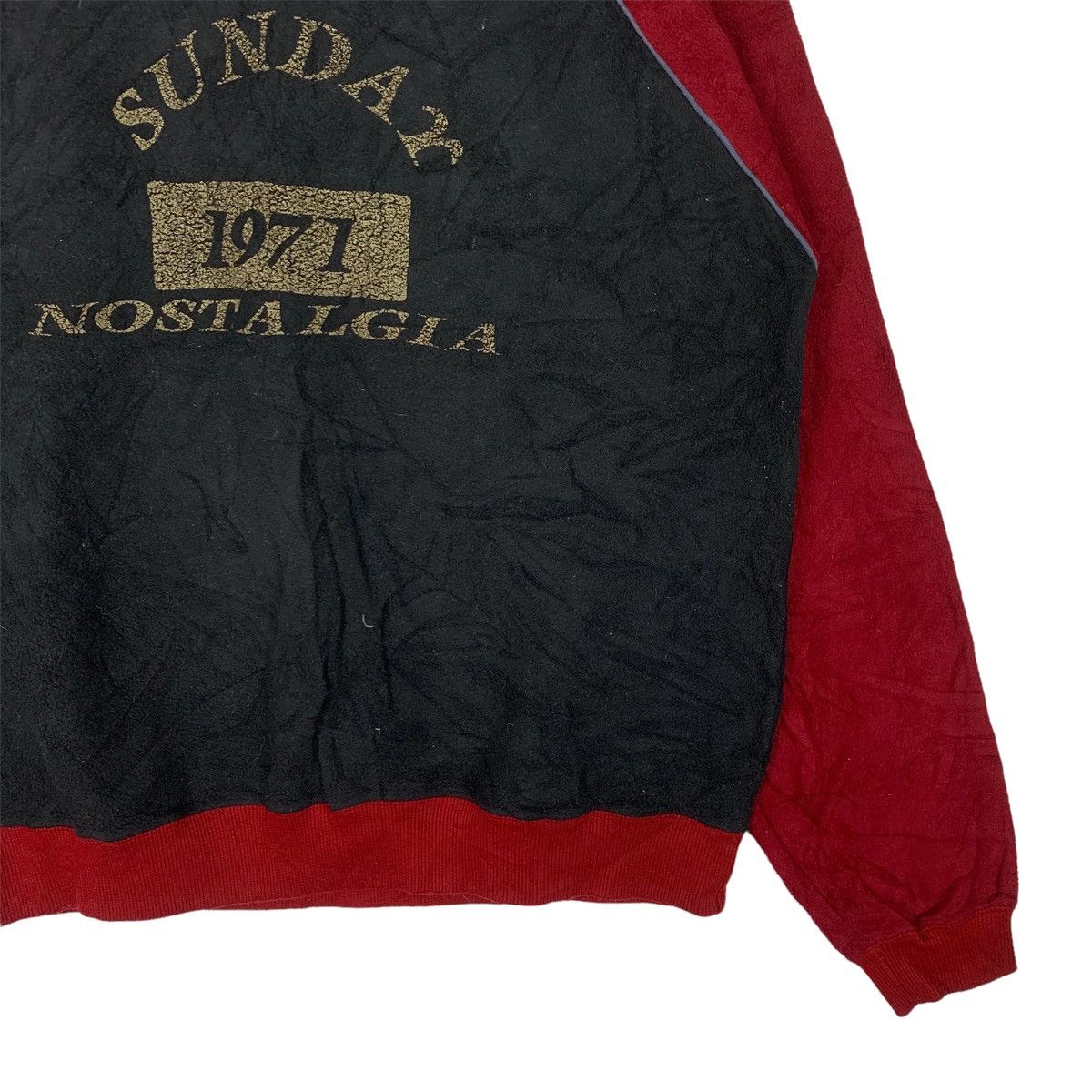 Vintage Vintage United Gravuty Nostalgia Fleece Sweatshirt Size US L / EU 52-54 / 3 - 3 Thumbnail