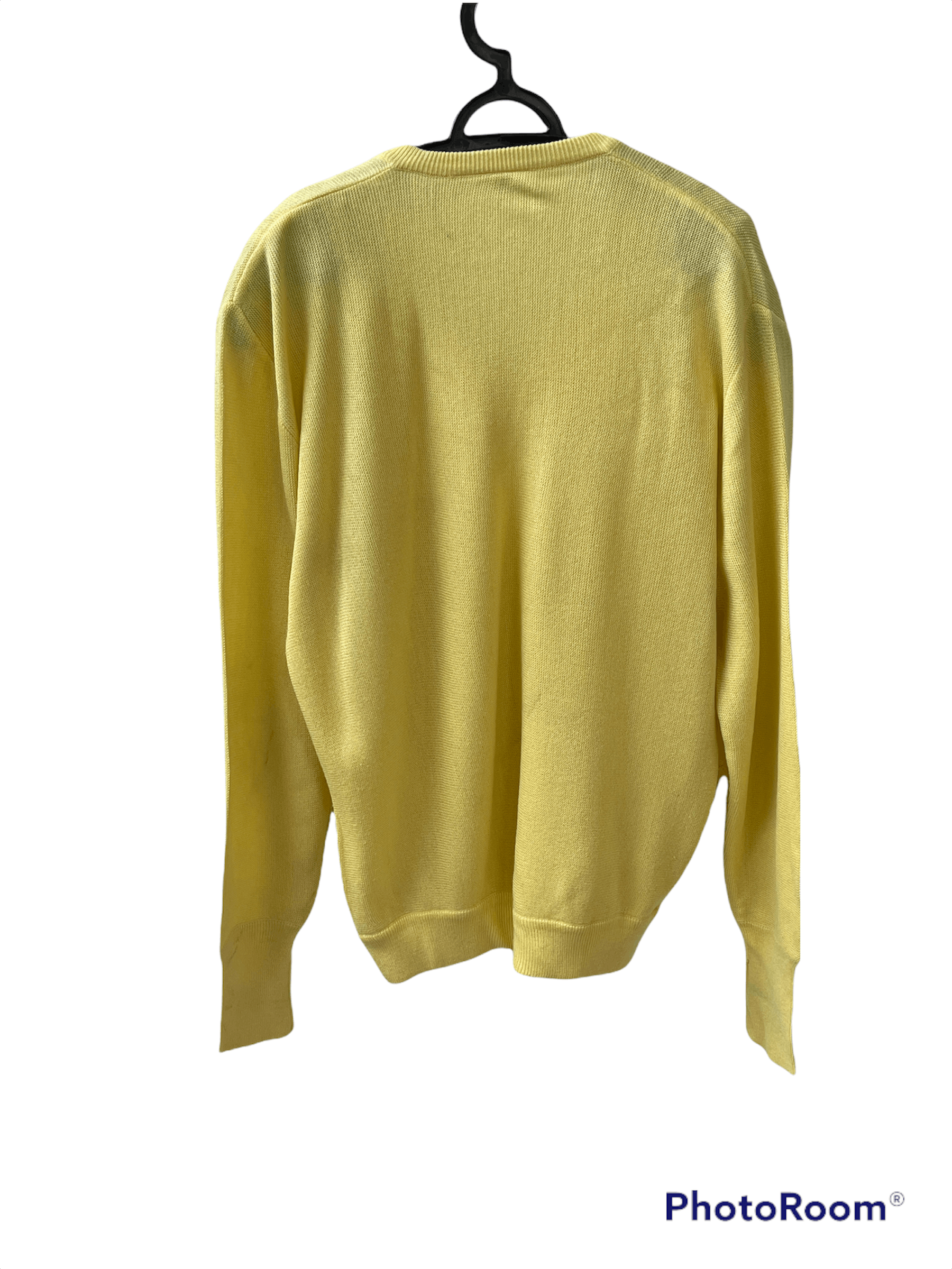 Lacoste Sweater jumper Lacoste V neck size true xl Size US XL / EU 56 / 4 - 2 Thumbnail