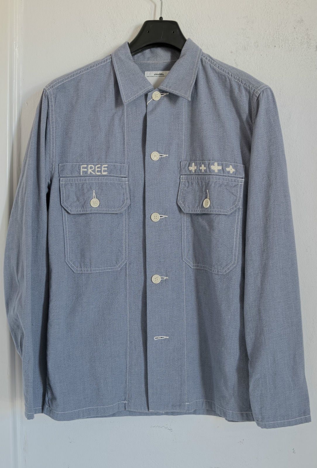 Visvim KURTZ SHIRT JKT CHAMBRAY 3JP | Grailed