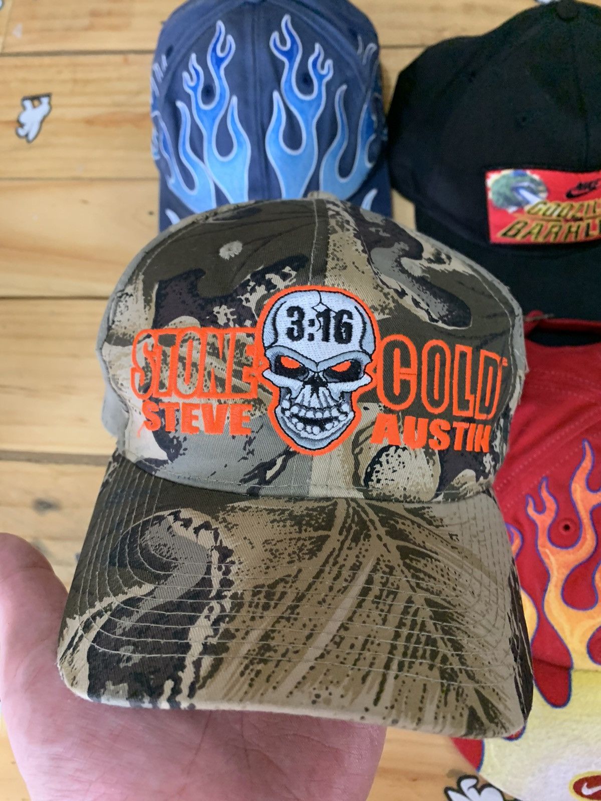 90s WWF WCW STONE COLD ストーンコールド　　キャップ 90s WWF WCW STONE COLD ストーンコールド キャップ - メルカリ