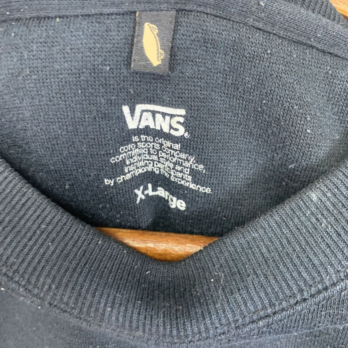 Vans Vintage Vans Spellout Pullover Crewneck Sweatshirt Size US XL / EU 56 / 4 - 6 Thumbnail
