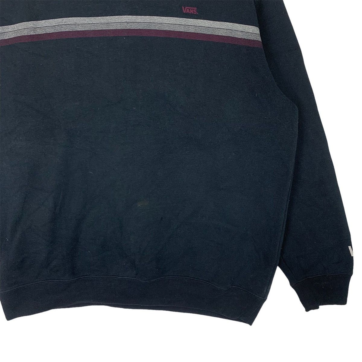 Vans Vintage Vans Spellout Pullover Crewneck Sweatshirt Size US XL / EU 56 / 4 - 3 Thumbnail