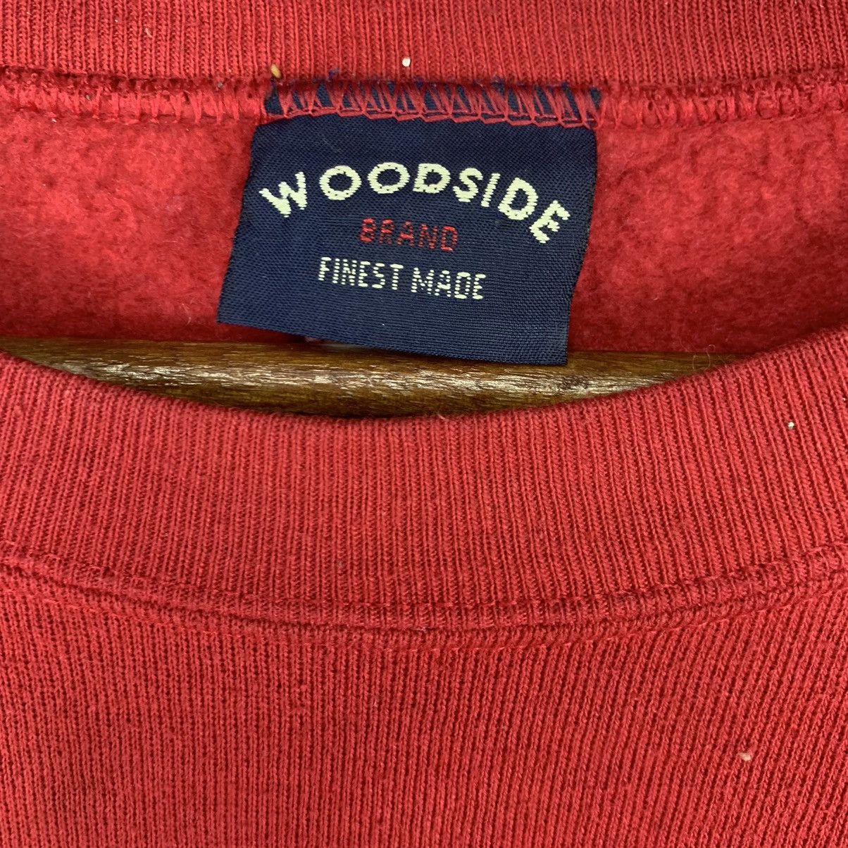 Vintage Woodside Christmas BigLogo Crewneck Sweatshirt Size US XL / EU 56 / 4 - 6 Thumbnail