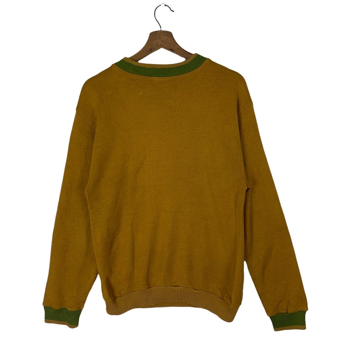 Japanese Brand Men’s Lex Embroidery Fleece Crewneck Sweatshirt Size US M / EU 48-50 / 2 - 5 Thumbnail