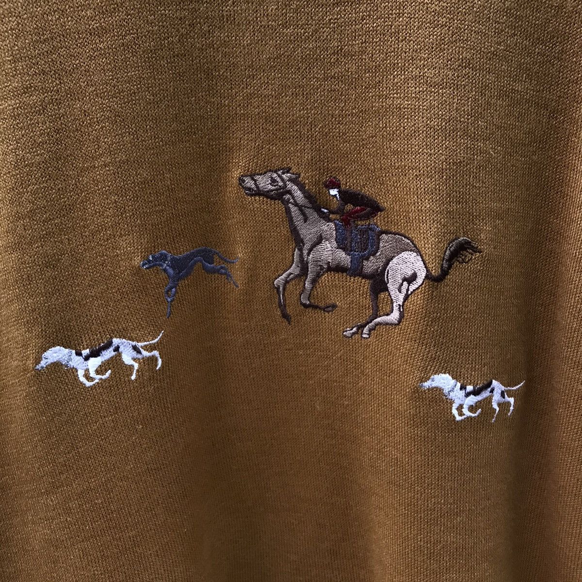 Japanese Brand Men’s Lex Embroidery Fleece Crewneck Sweatshirt Size US M / EU 48-50 / 2 - 4 Thumbnail