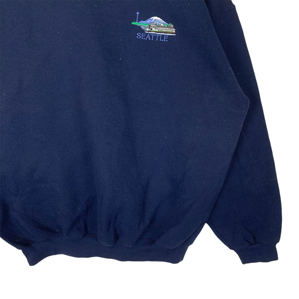 Tultex Vintage Tultex Seattle Crewneck Sweatshirt Size US XL / EU 56 / 4 - 3 Thumbnail