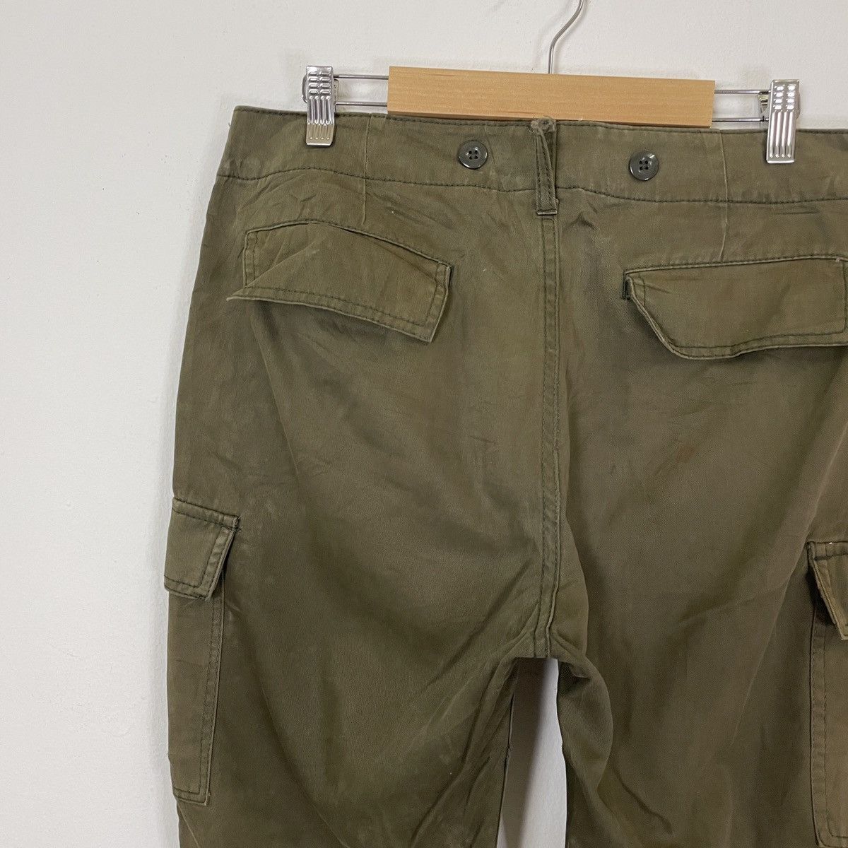 Japanese Brand Unbranded Tactical Multipocket Utility Cargo Faded Pants Size US 34 / EU 50 - 9 Thumbnail