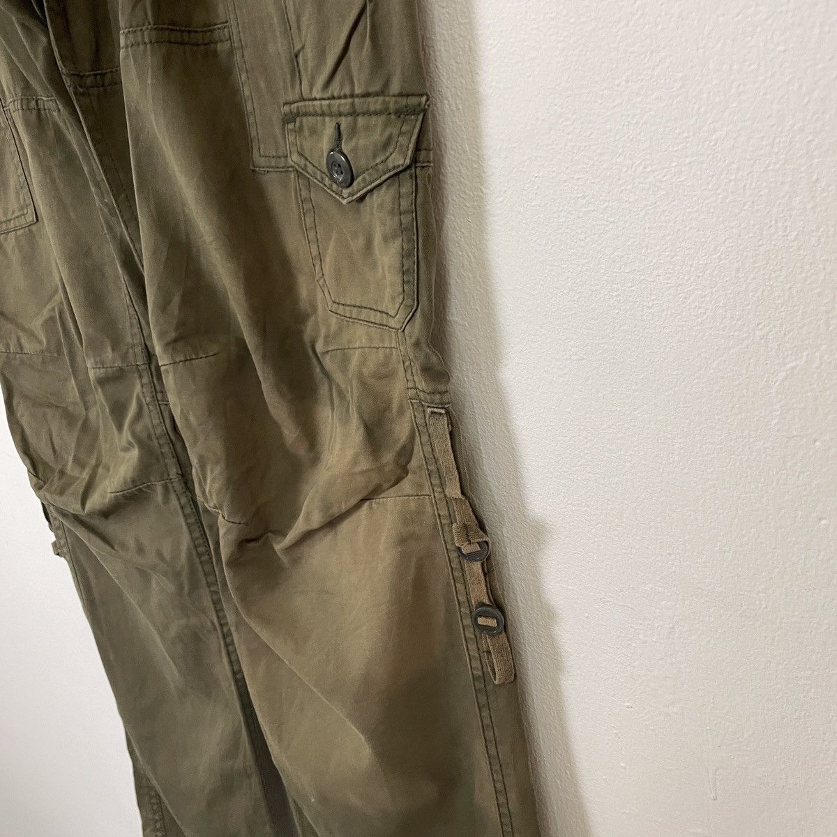 Japanese Brand Unbranded Tactical Multipocket Utility Cargo Faded Pants Size US 34 / EU 50 - 5 Thumbnail