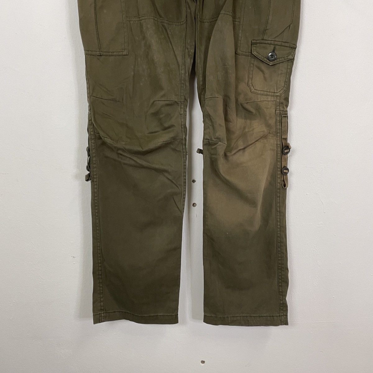 Japanese Brand Unbranded Tactical Multipocket Utility Cargo Faded Pants Size US 34 / EU 50 - 4 Thumbnail