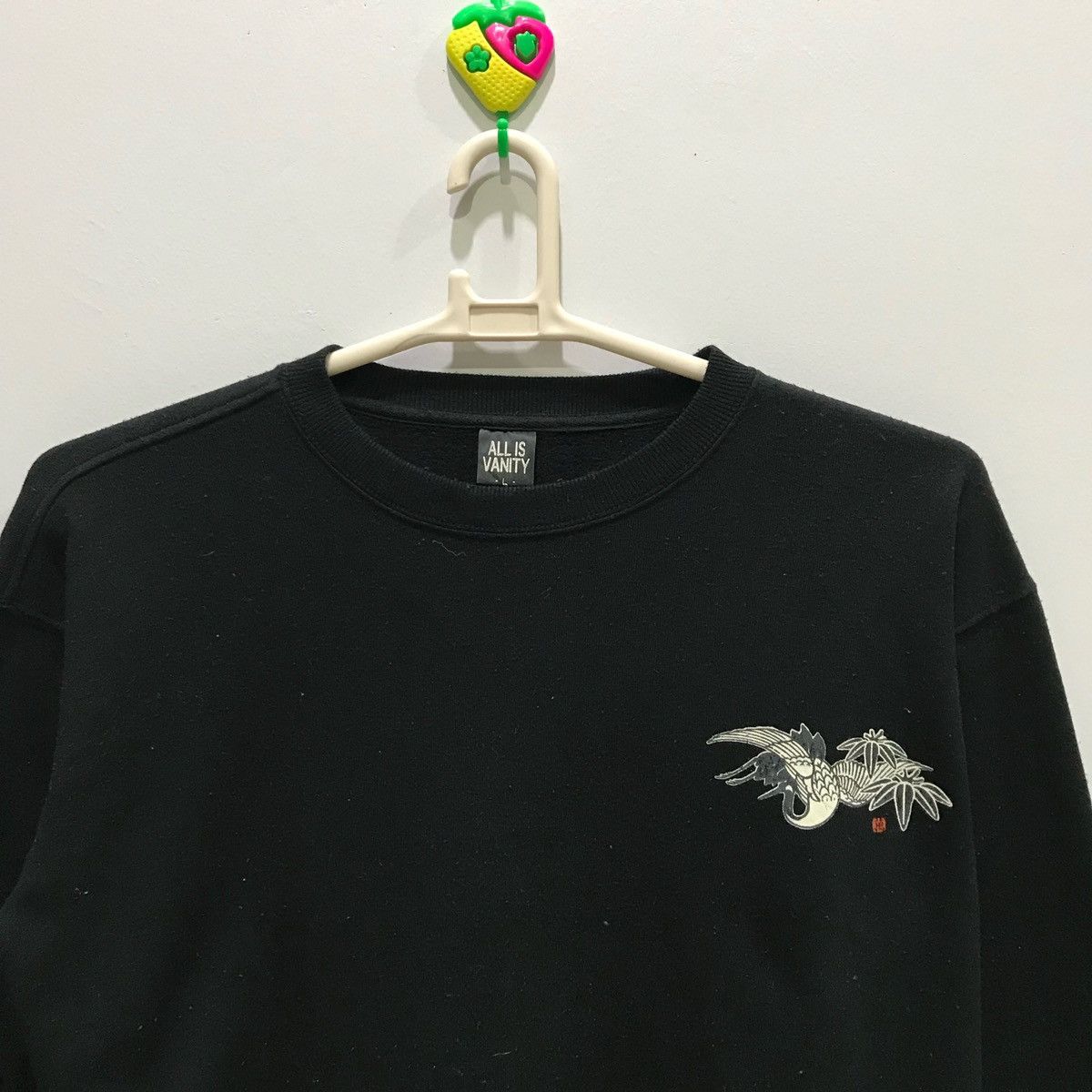 Japanese Brand × Vintage ALL IS VANITY Vintage Sweatshirt Size L Size US L / EU 52-54 / 3 - 4 Thumbnail