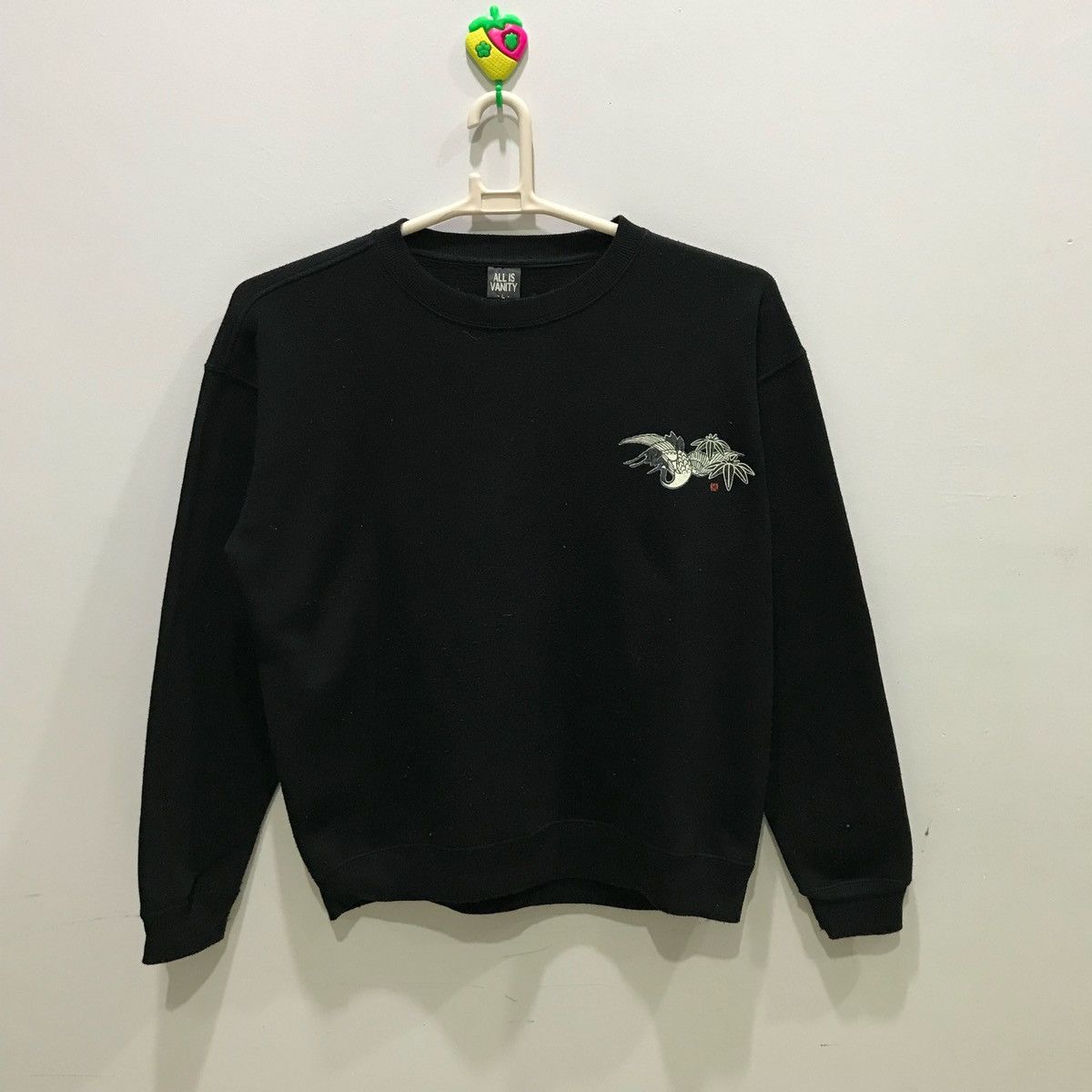 Japanese Brand × Vintage ALL IS VANITY Vintage Sweatshirt Size L Size US L / EU 52-54 / 3 - 3 Thumbnail