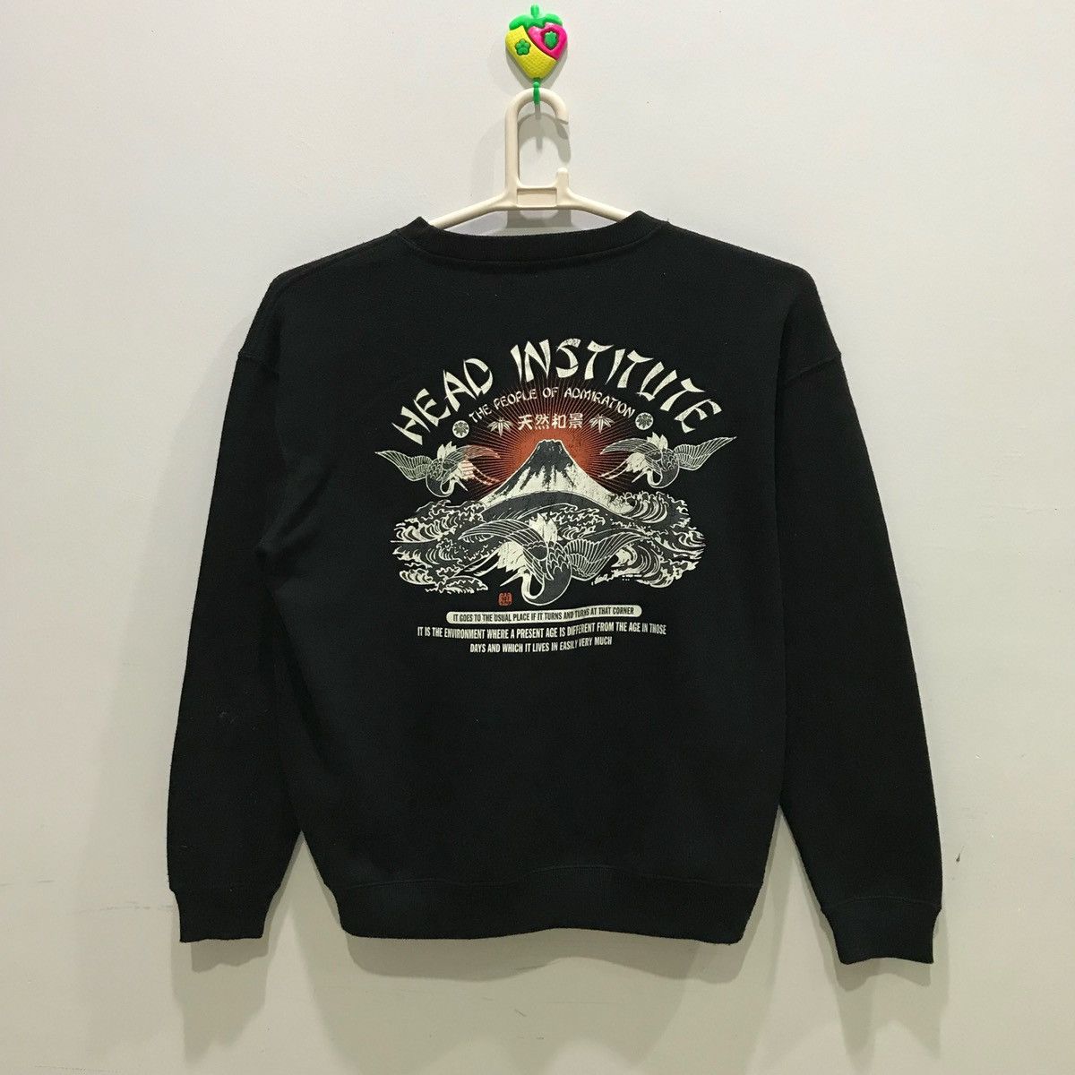 Japanese Brand × Vintage ALL IS VANITY Vintage Sweatshirt Size L Size US L / EU 52-54 / 3 - 1 Thumbnail