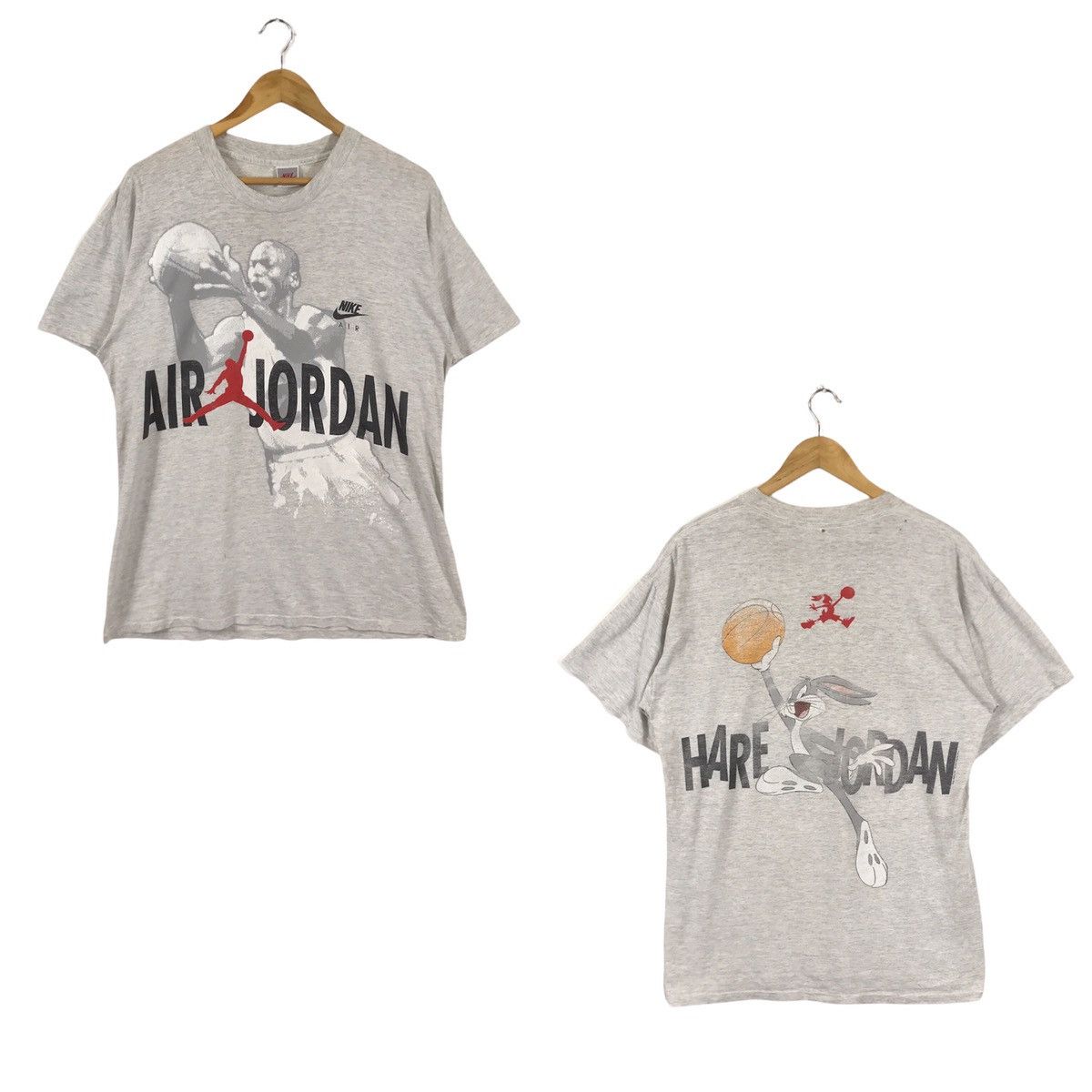 Vintage 1991 Nike Air Jordan Hare Jordan Bugs Bunny T-Shirt